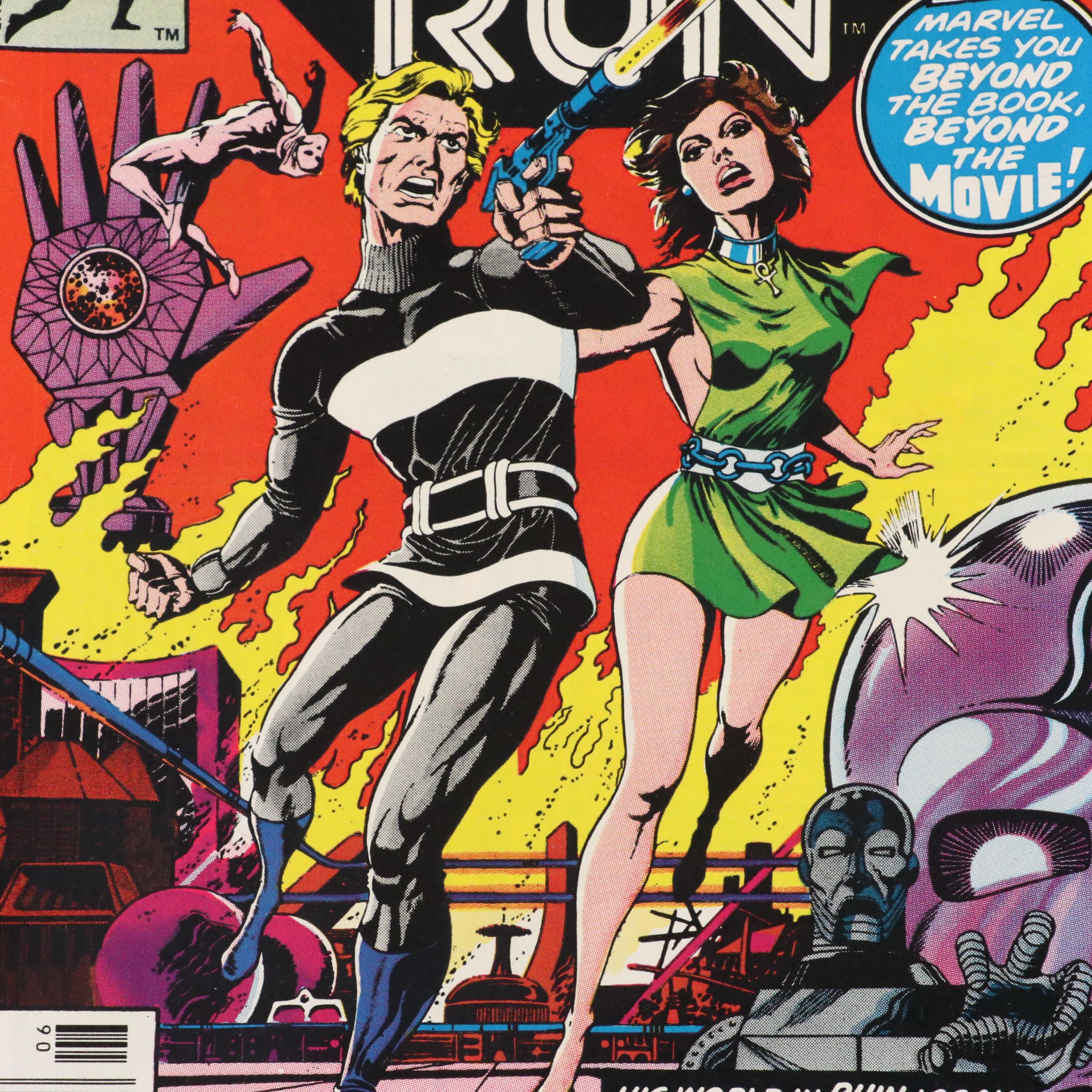 "Logan's Run" Issue #6 Bronze Age Marvel Comic Book, 1977