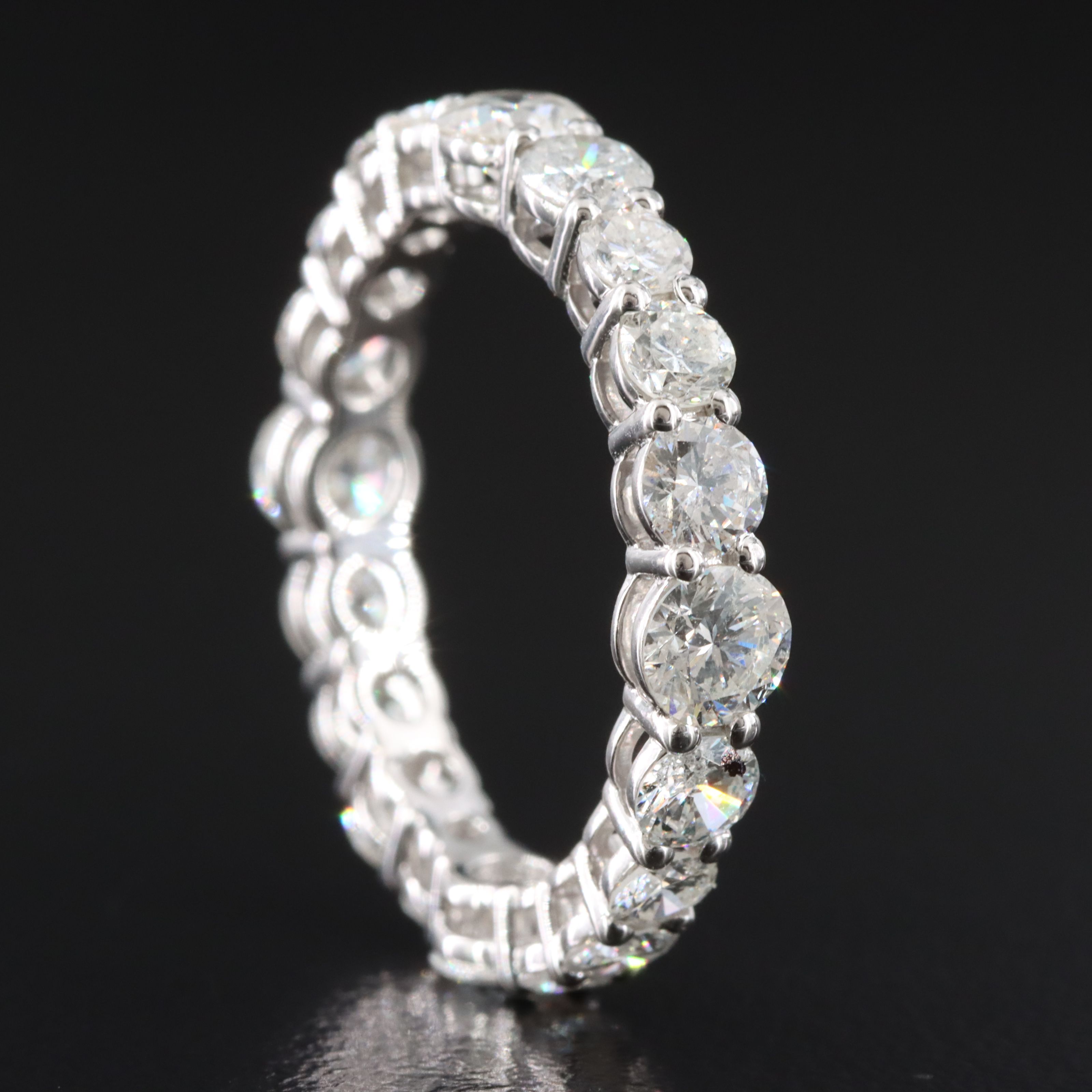 14K 2.53 CTW Diamond Eternity Band