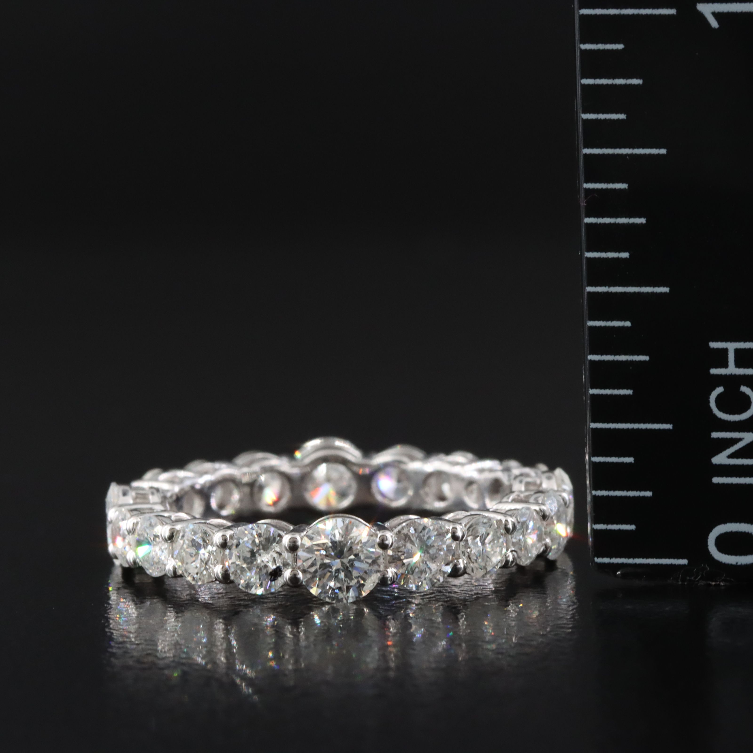 14K 2.53 CTW Diamond Eternity Band