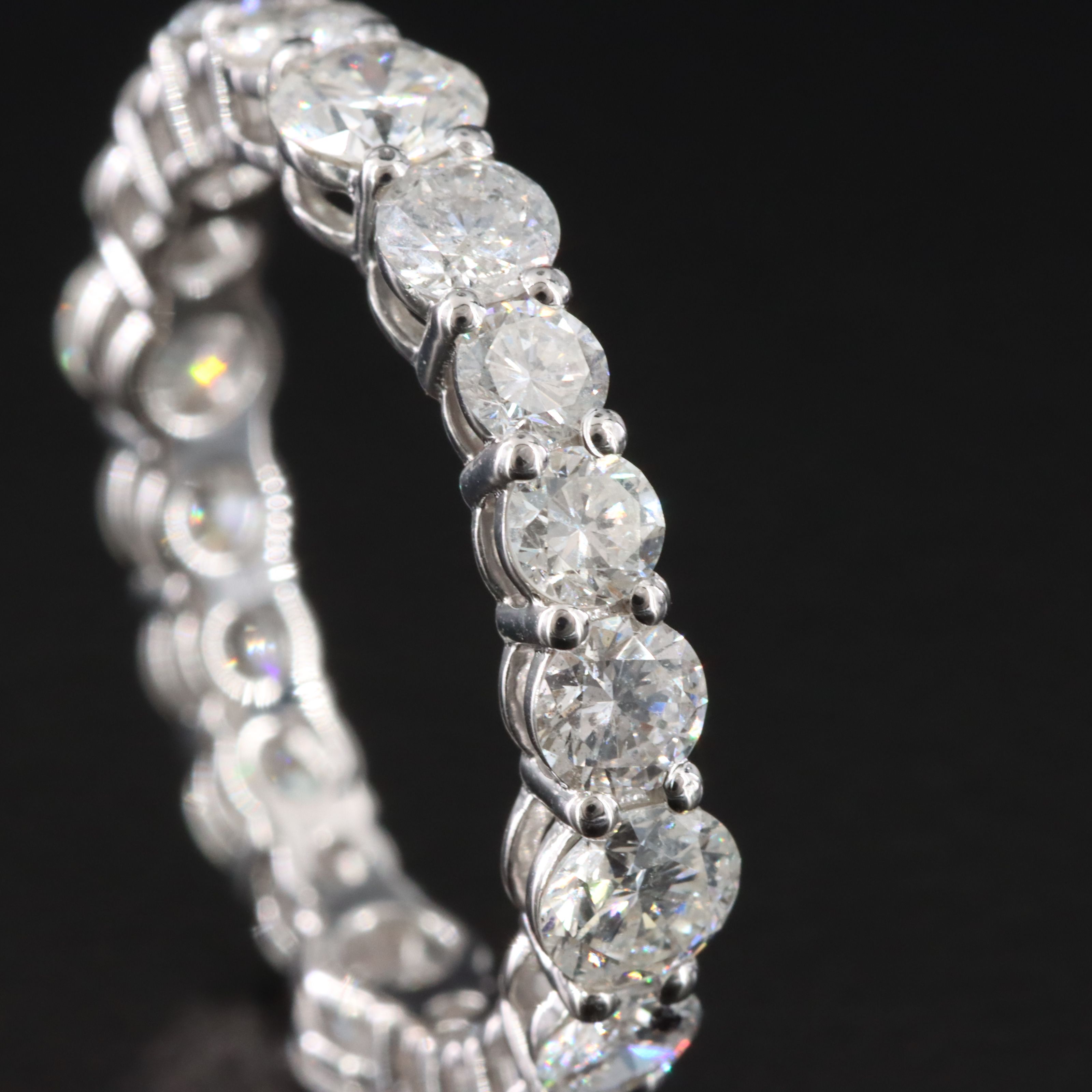 14K 2.53 CTW Diamond Eternity Band