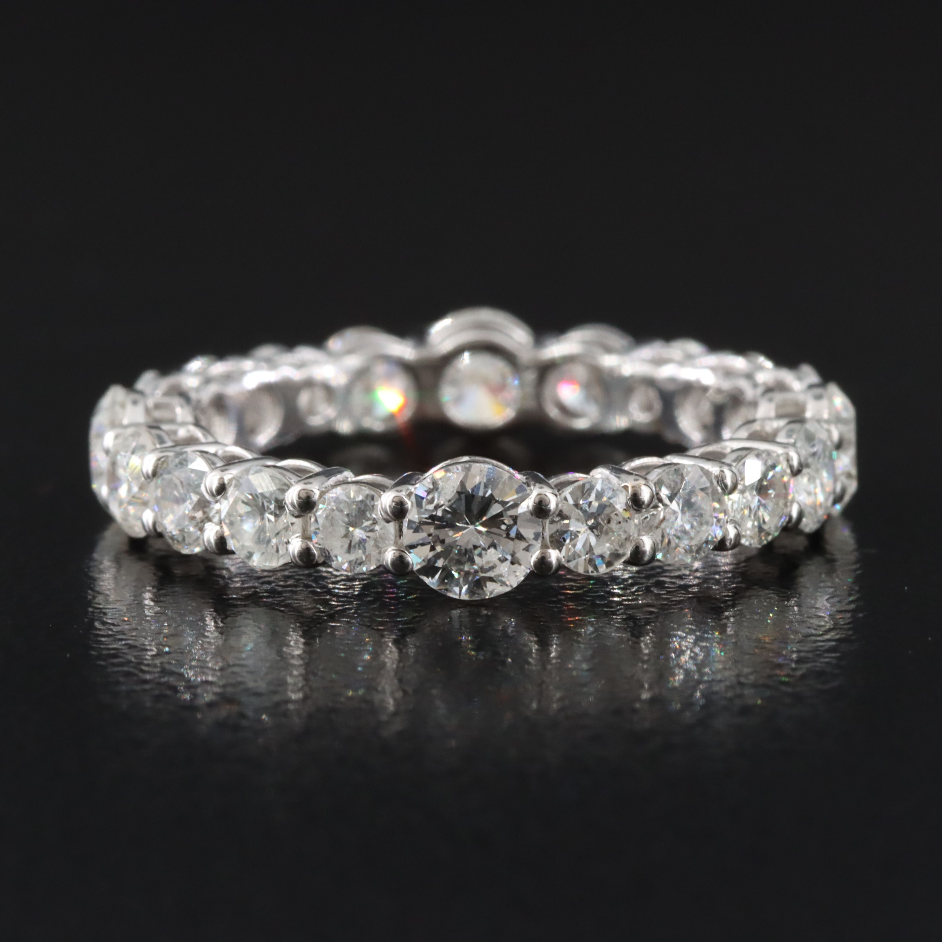 14K 2.53 CTW Diamond Eternity Band