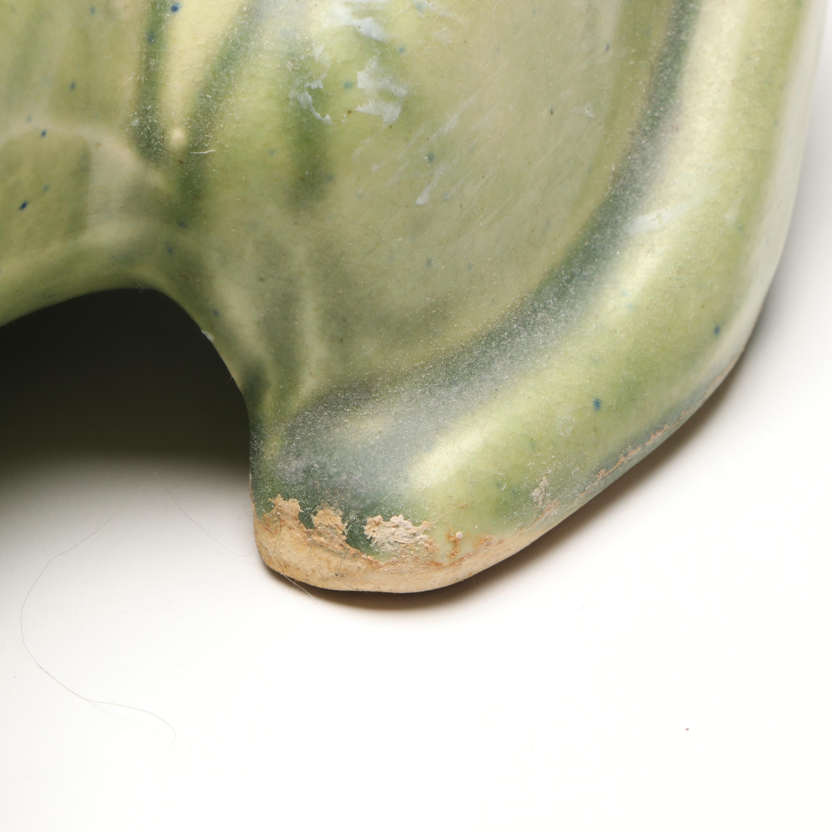 Brush McCoy Pottery Frog Planters