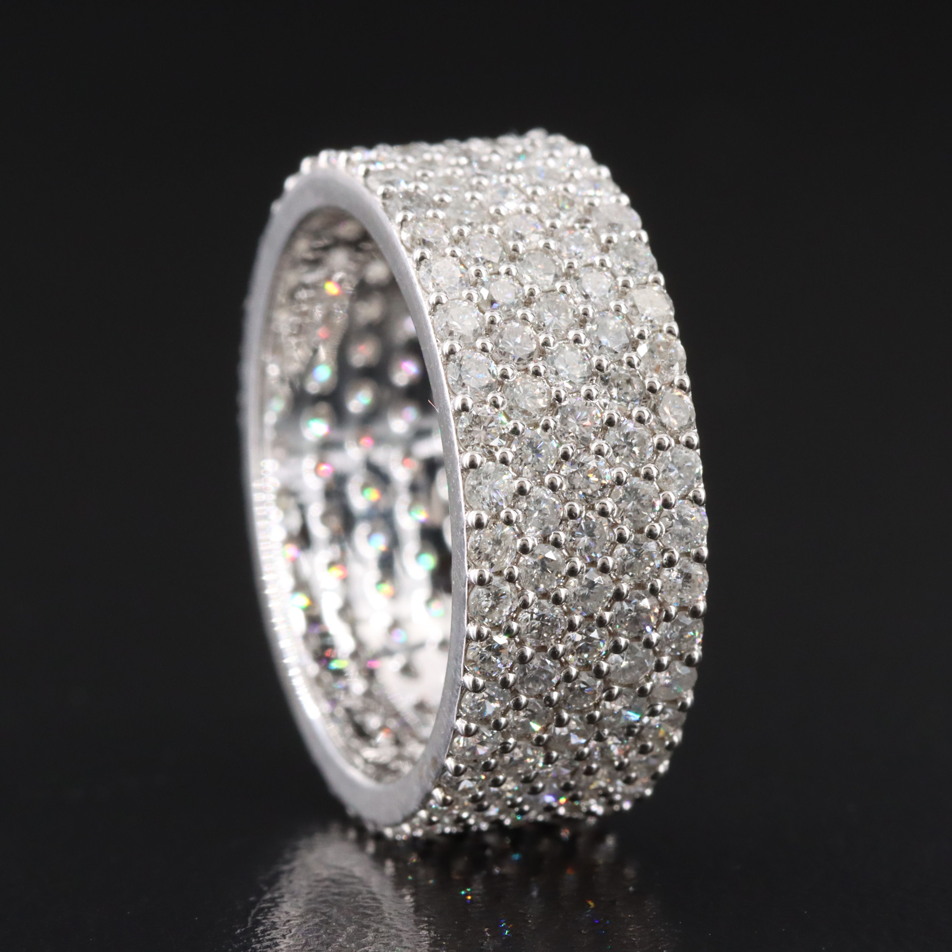 14K 2.43 CTW Diamond Eternity Band