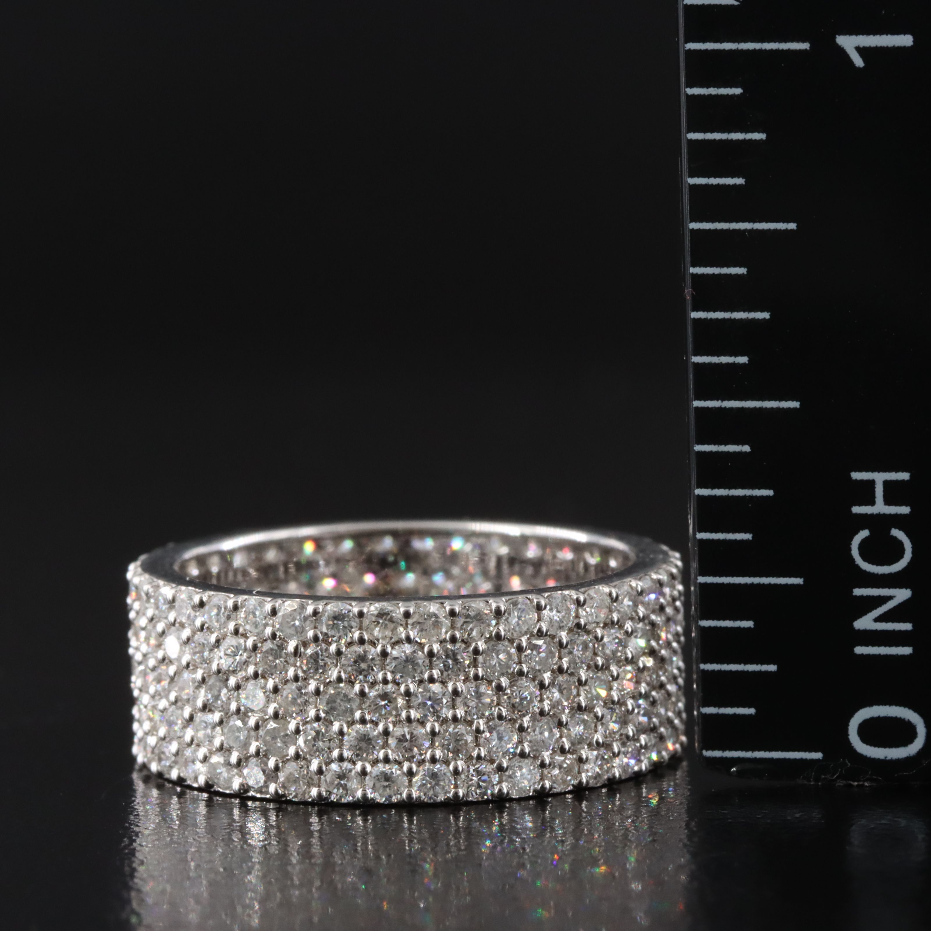 14K 2.43 CTW Diamond Eternity Band