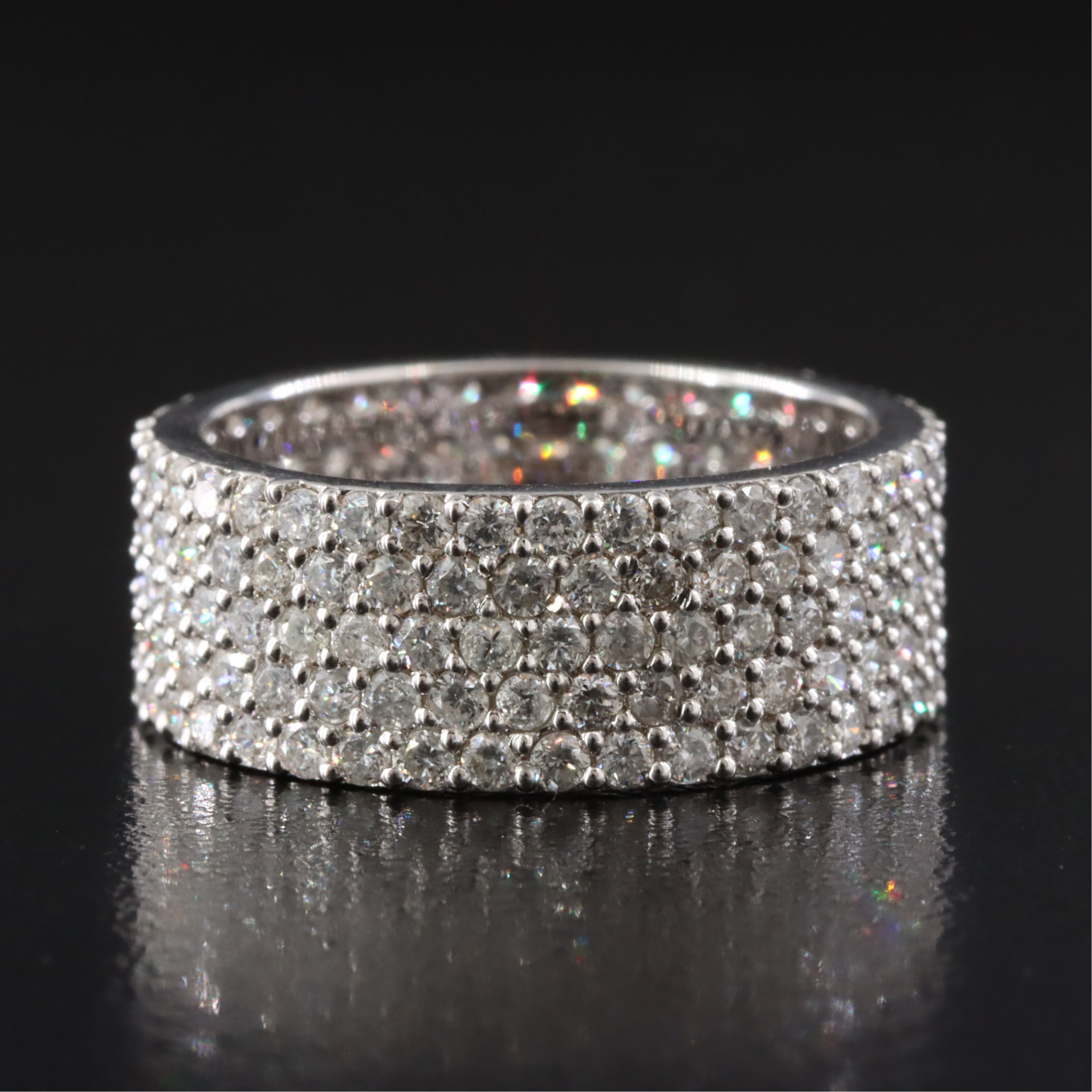 14K 2.43 CTW Diamond Eternity Band