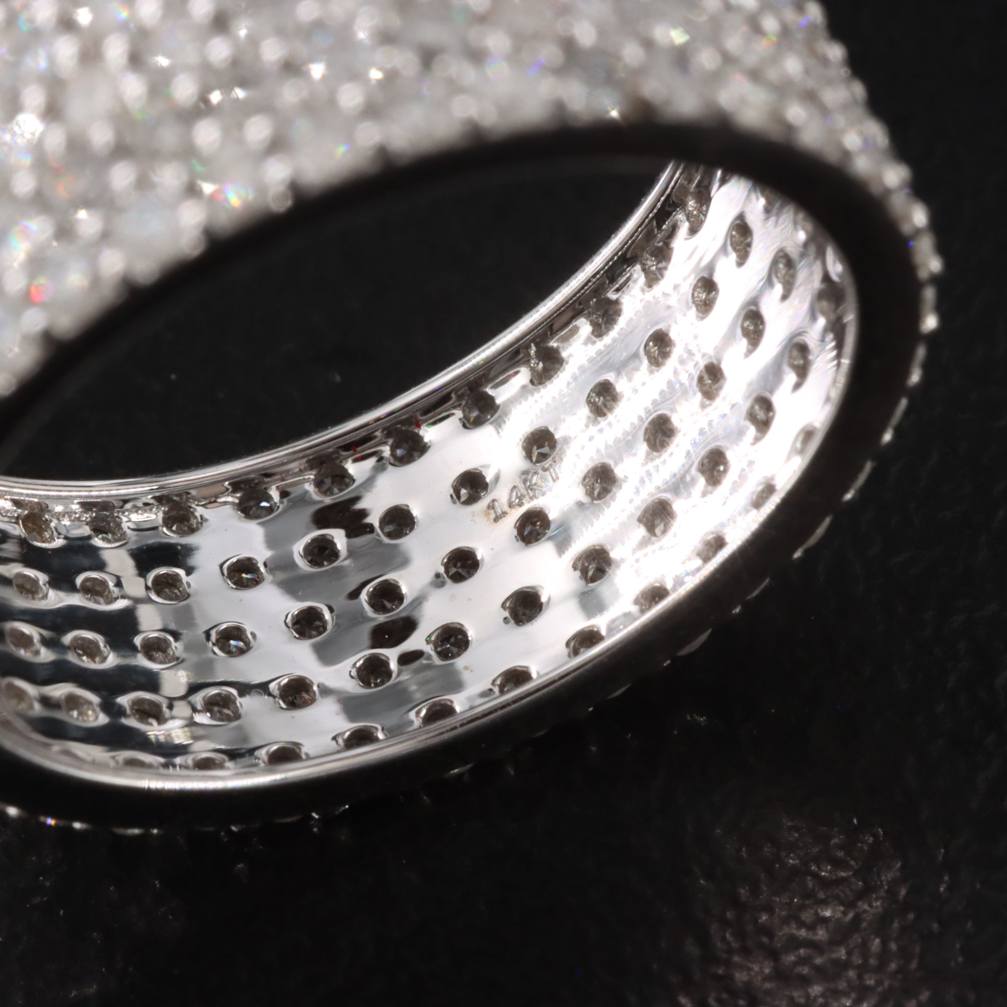 14K 2.43 CTW Diamond Eternity Band