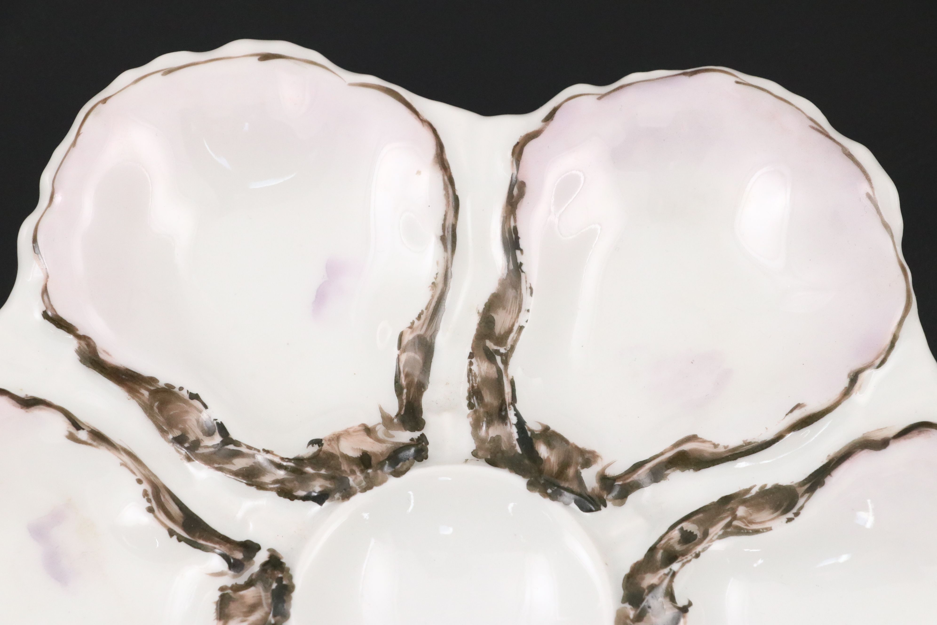 Haviland & Co. Porcelain Oyster Plates