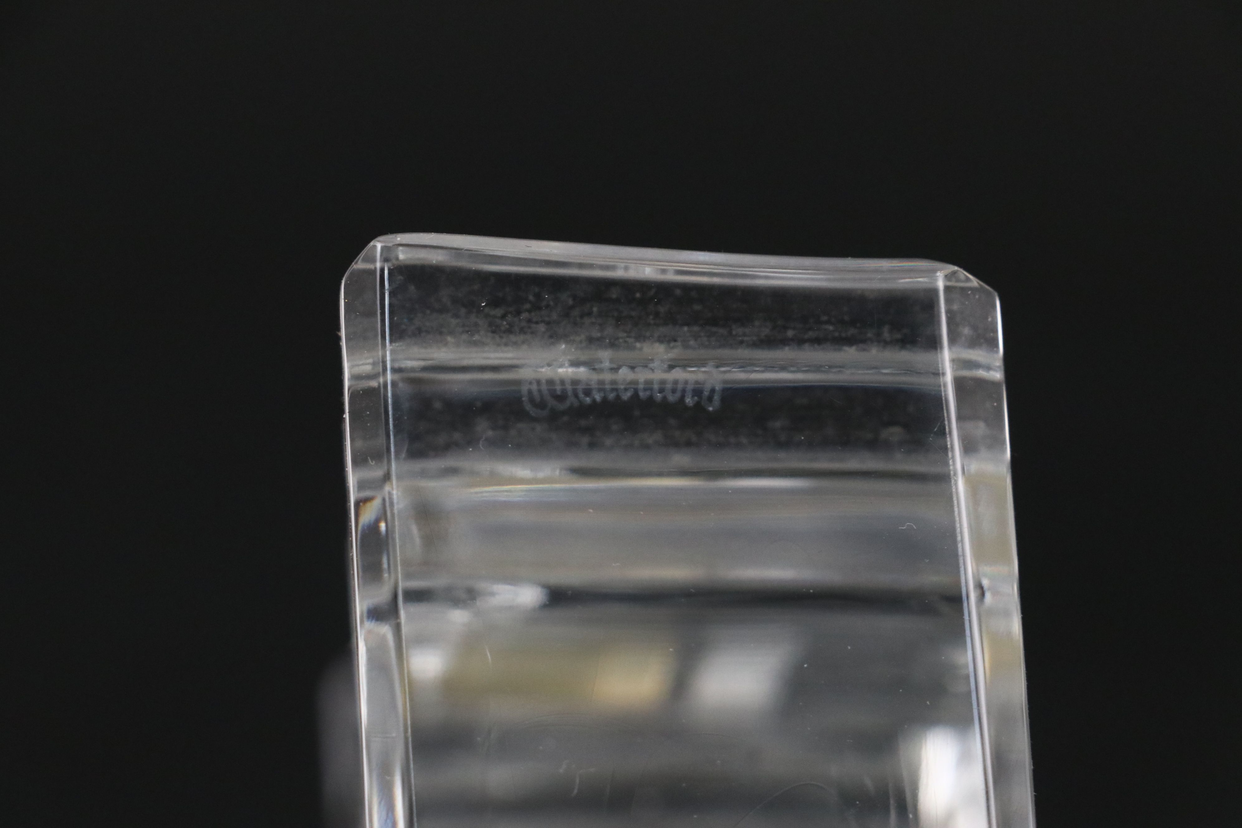 Waterford Crystal Desk Clocks, Crystal Pen Holder, and More Office Accessories