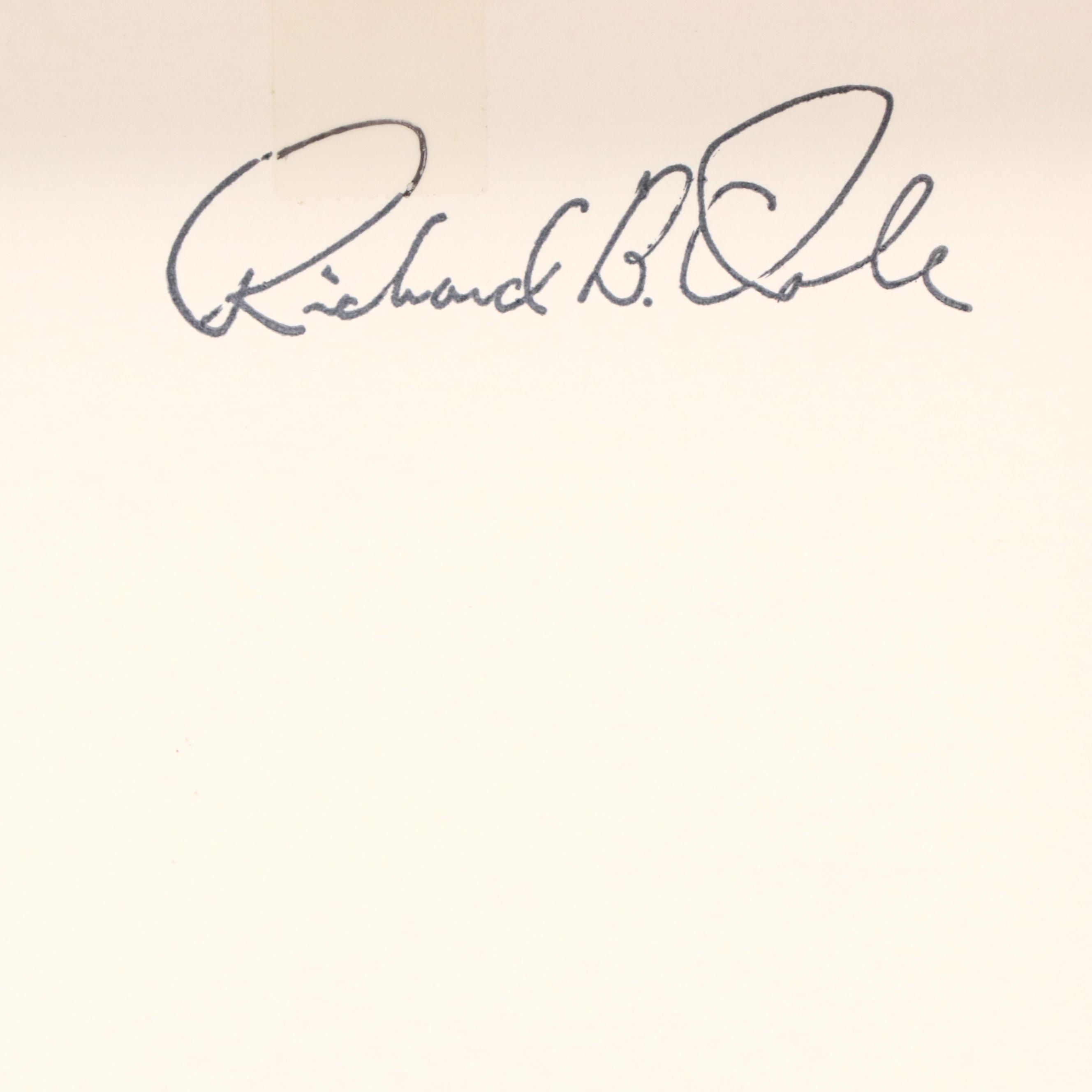 "Normandie" Reproduction Offset Lithograph Poster