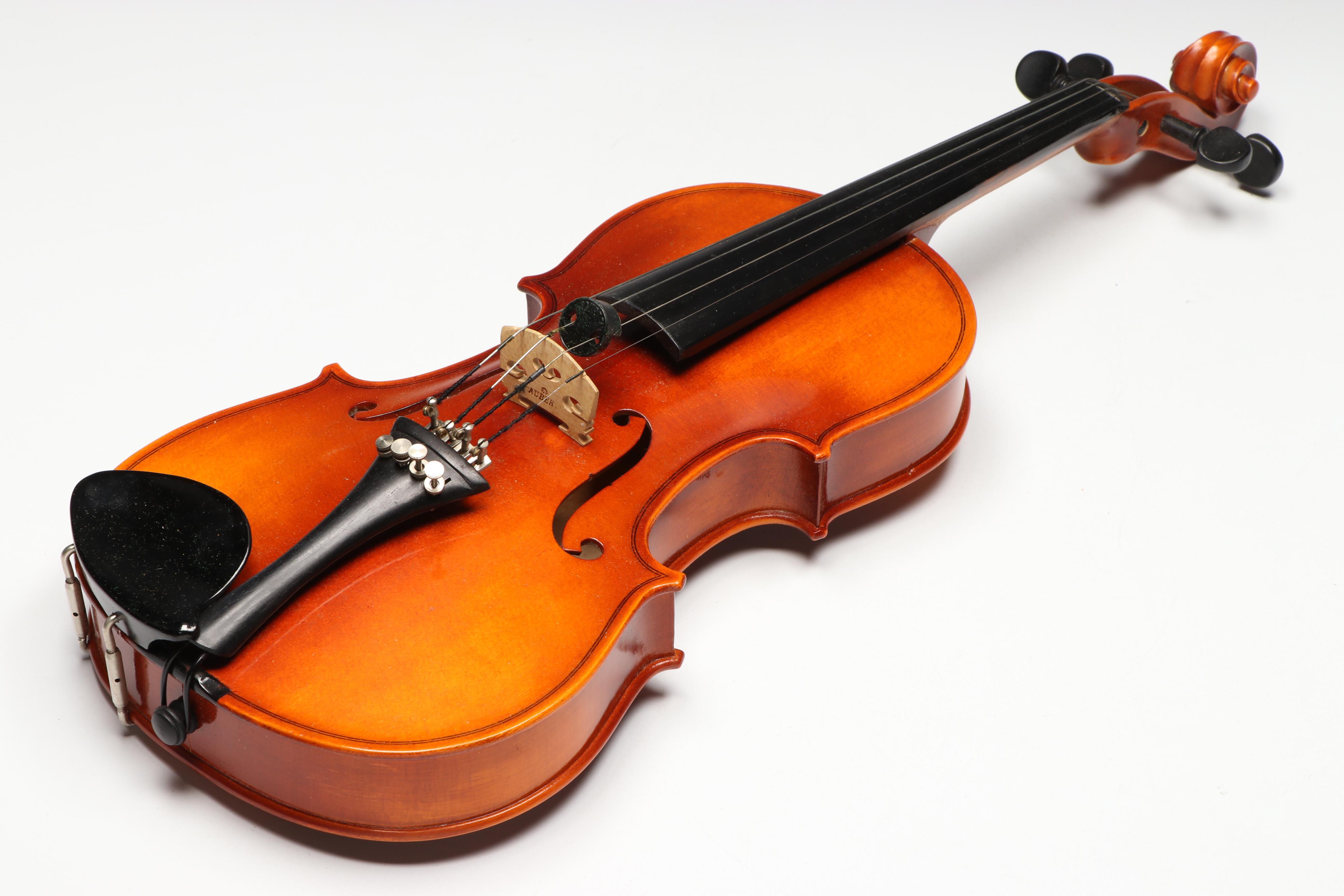 Heinrich Schultz 3/4 Violin and Bow with Tolex Hardside Case