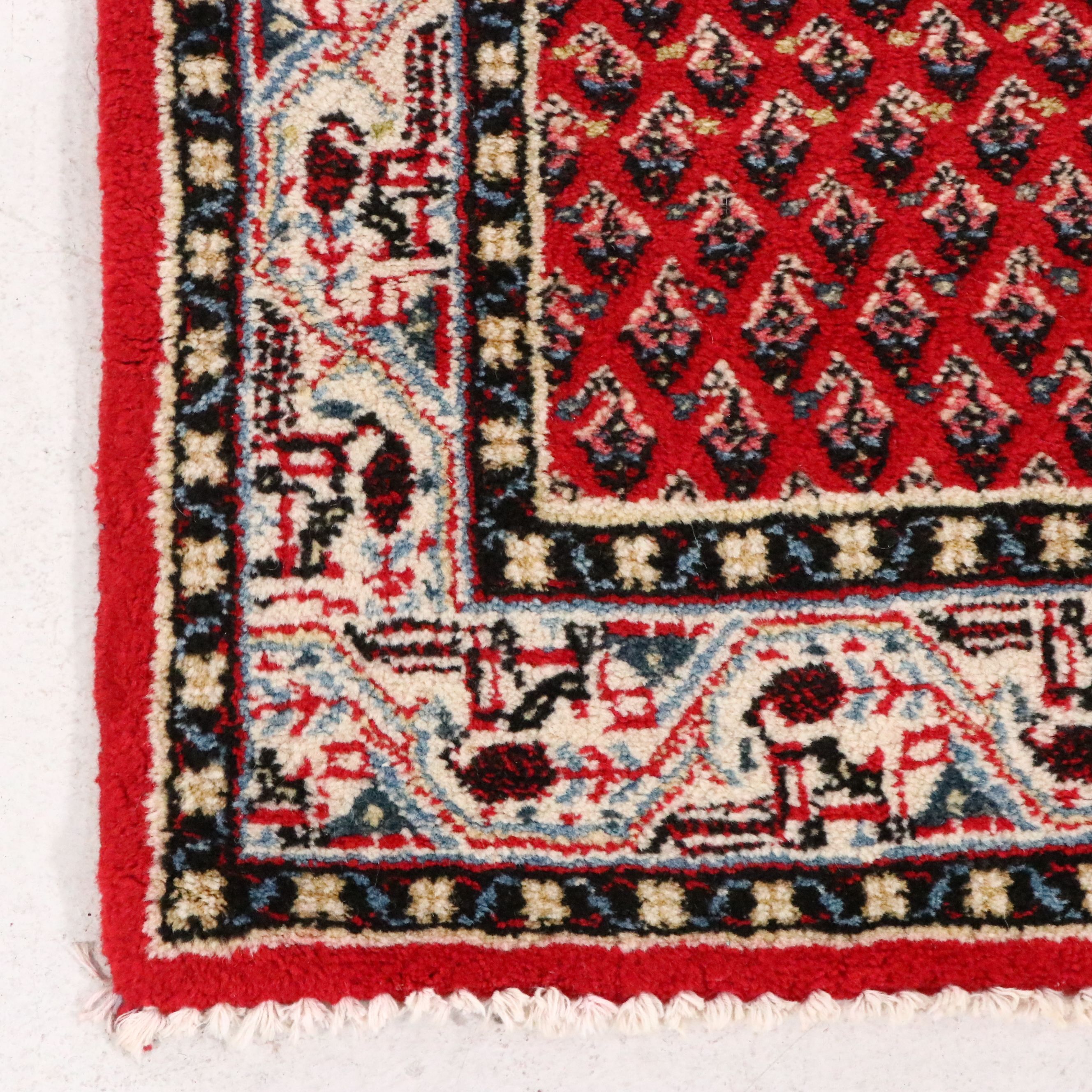 3'1 x 10'6 Hand-Knotted Persian Seraband Long Rug