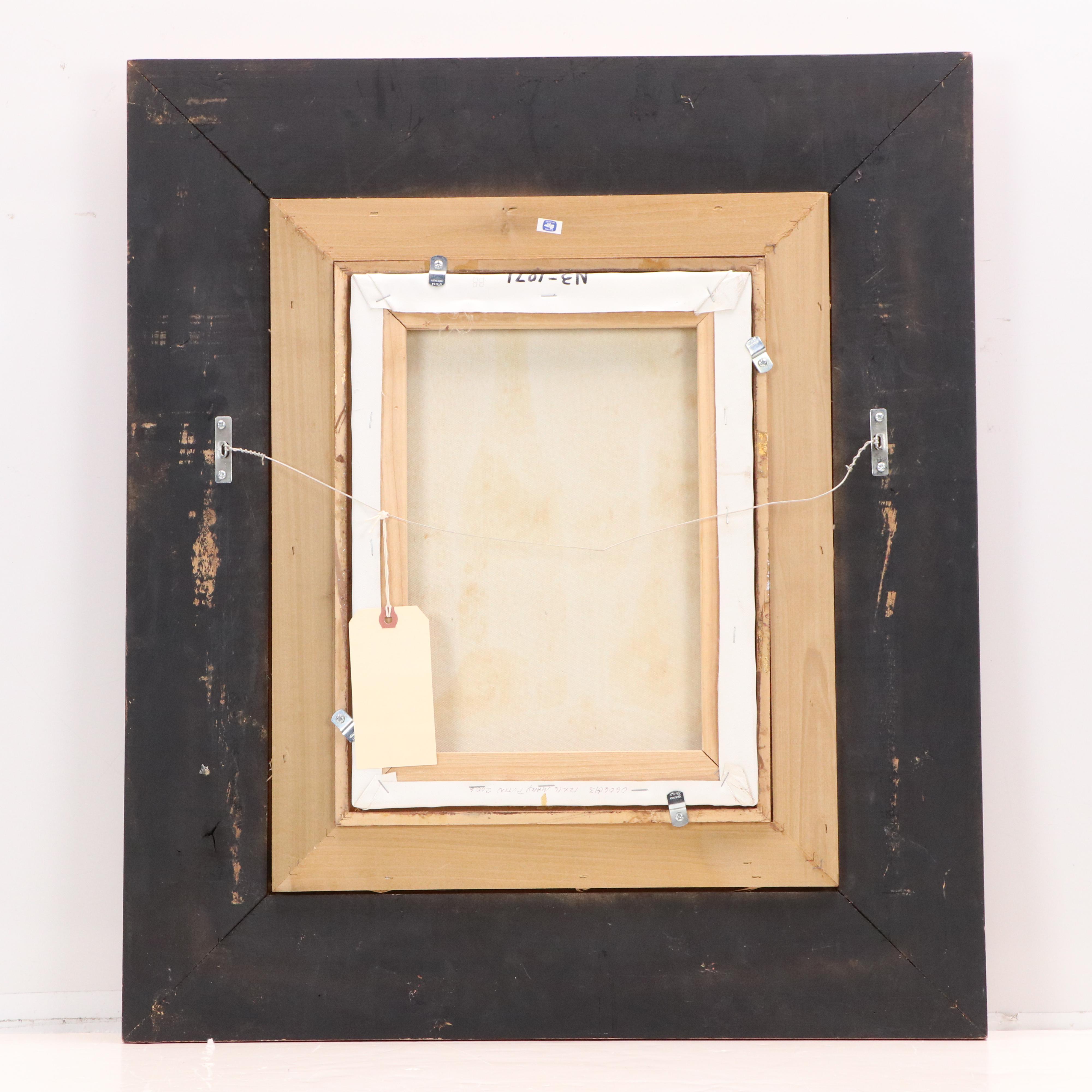 Mary Putin Still Life Oil Painting with Wine and Fruit, 2006