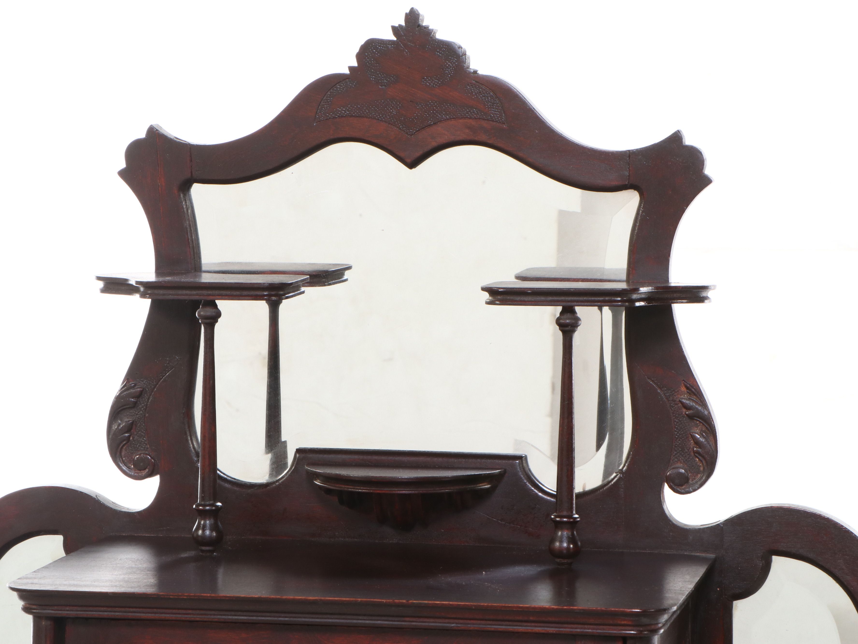 Late Victorian Étagère Cabinet, Early 20th Century