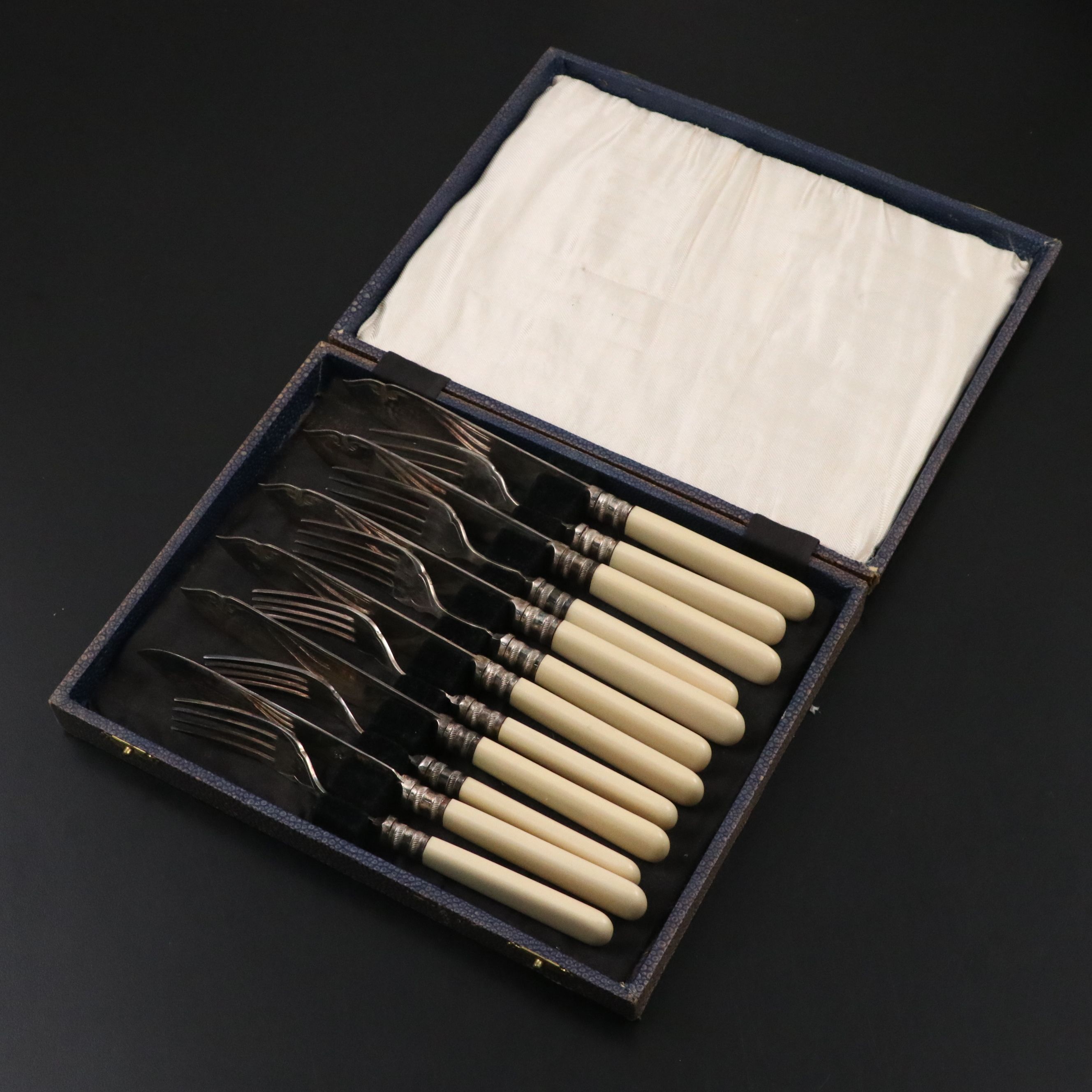 Harrison Fisher & Co. Silver Plate Dinner Forks and Butter Knives