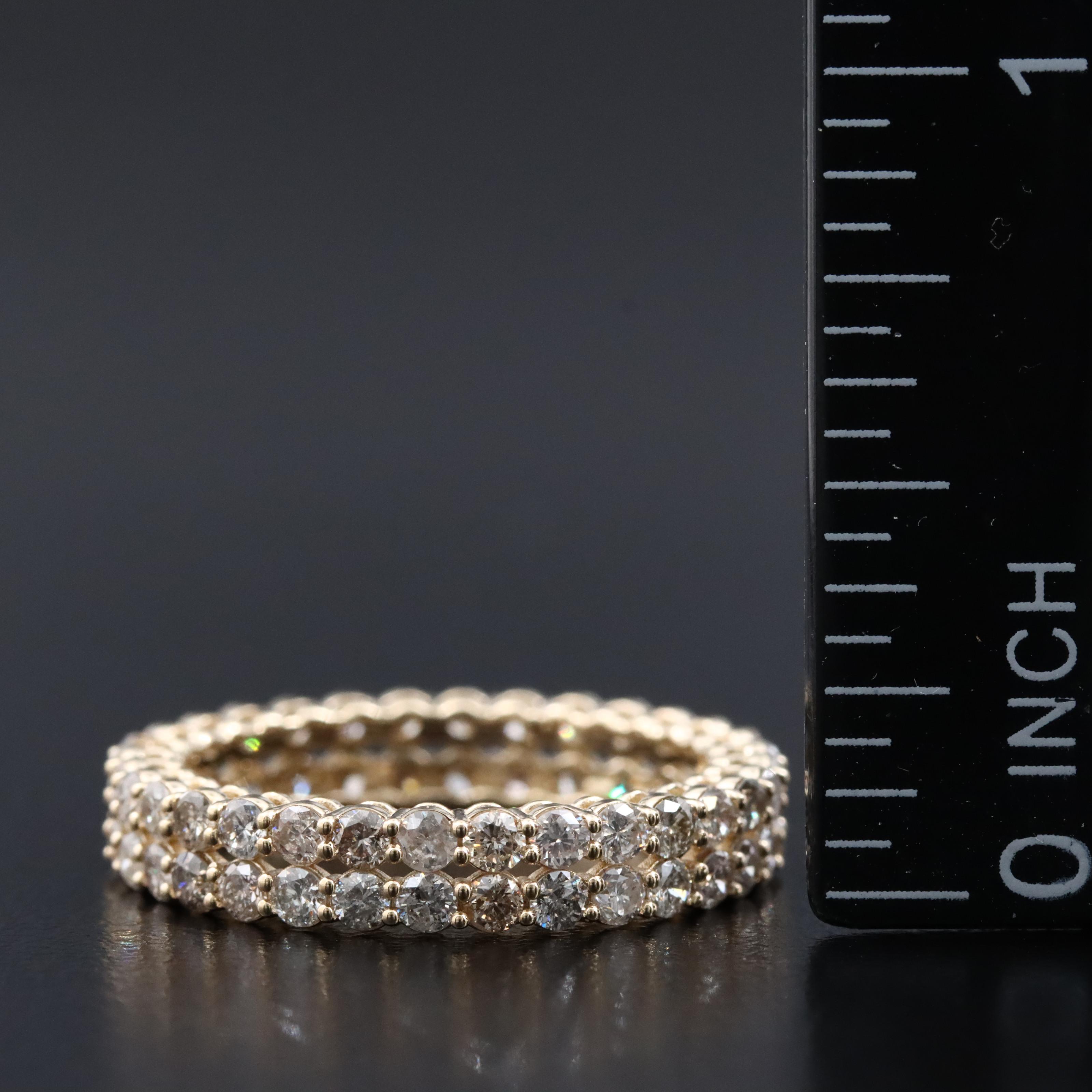 14K 1.74 CTW Diamond Eternity Band