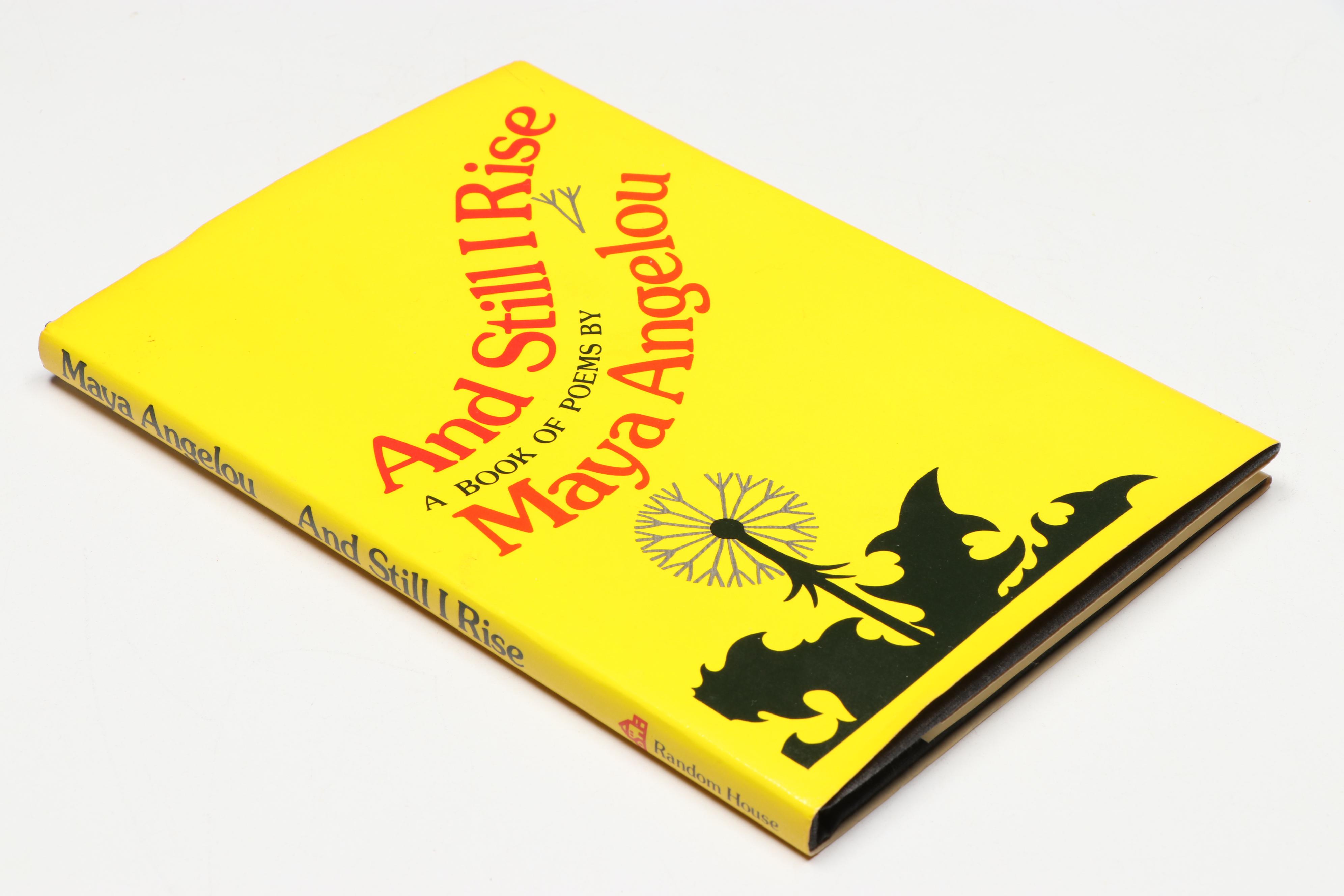 Early Printing "And Still I Rise" by Maya Angelou, 1978