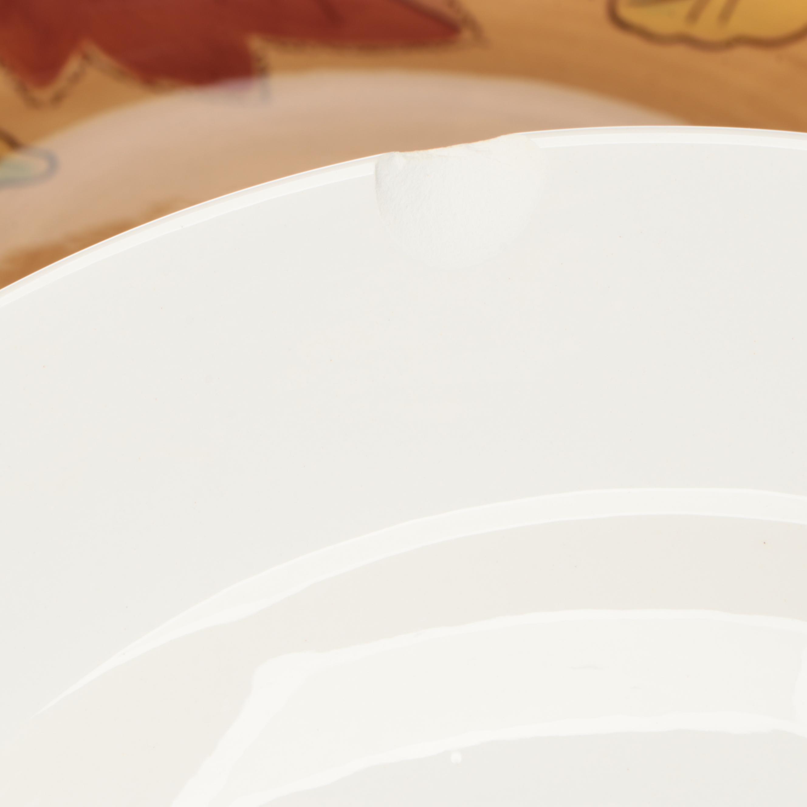 Los Angeles Pottery Laurie Gates Design Autumn Leaf Dinnerware and Wine Glasses