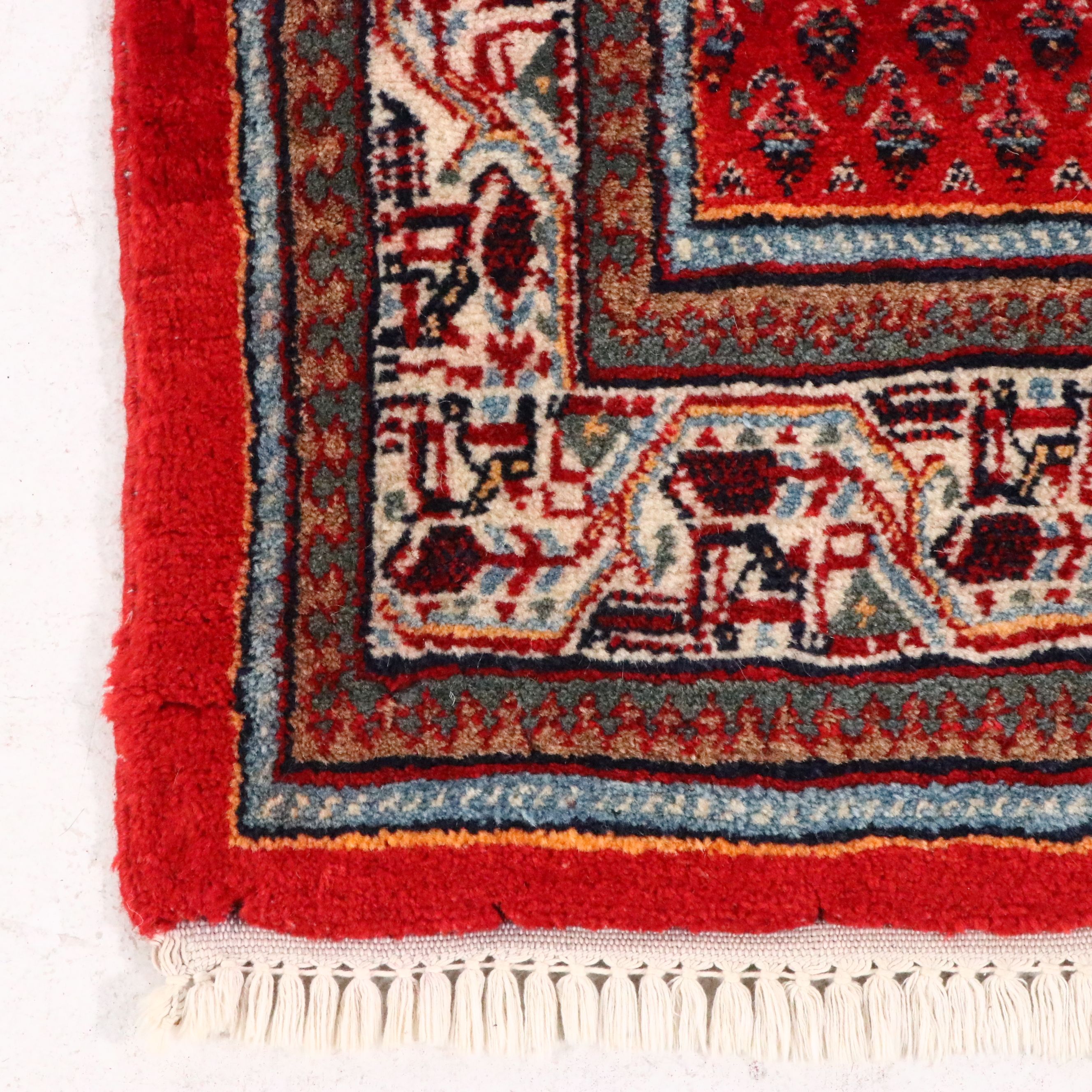 2'9 x 12'9 Hand-Knotted Persian Seraband Carpet Runner