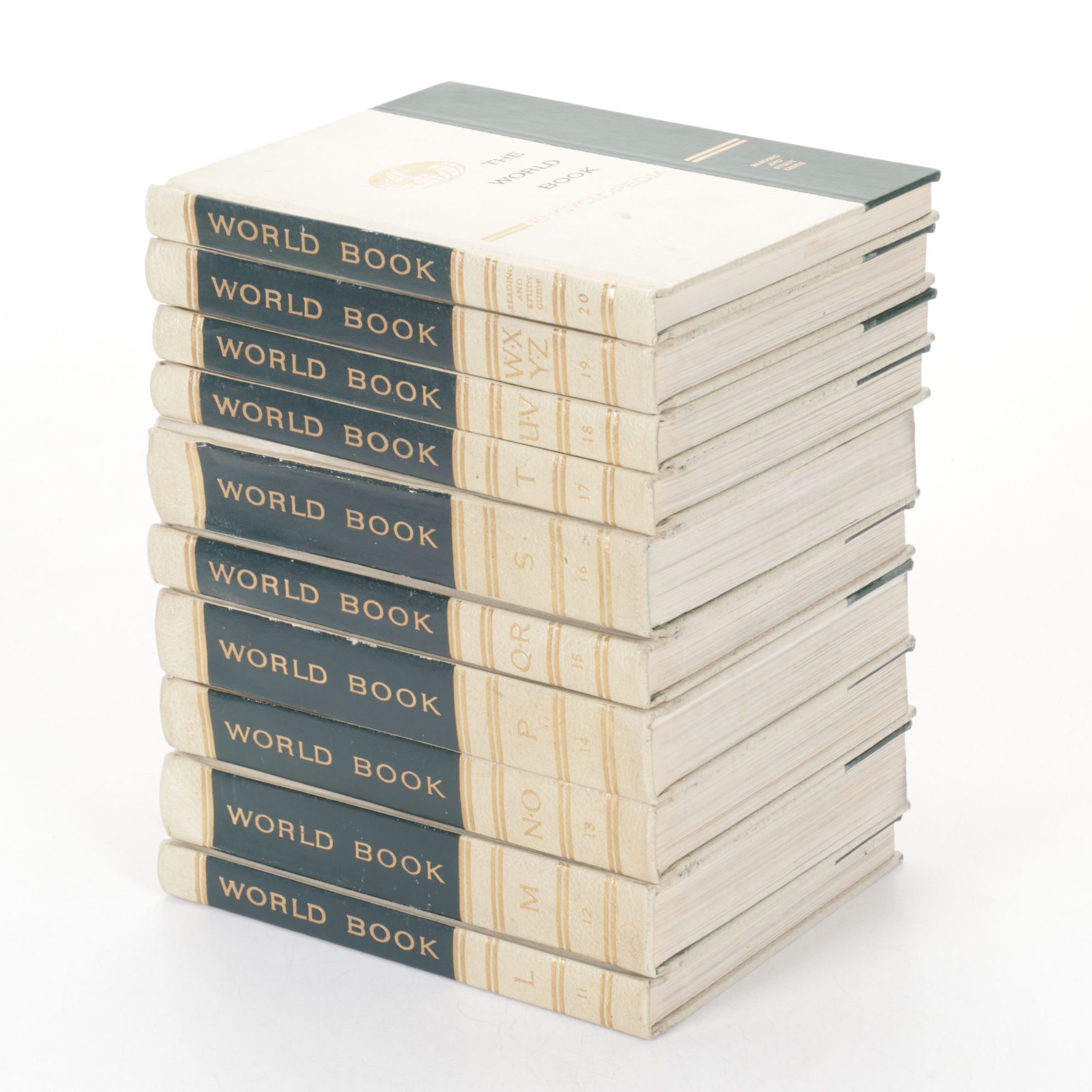 The World Book Encyclopedia Complete Twenty Volume Set, 1963