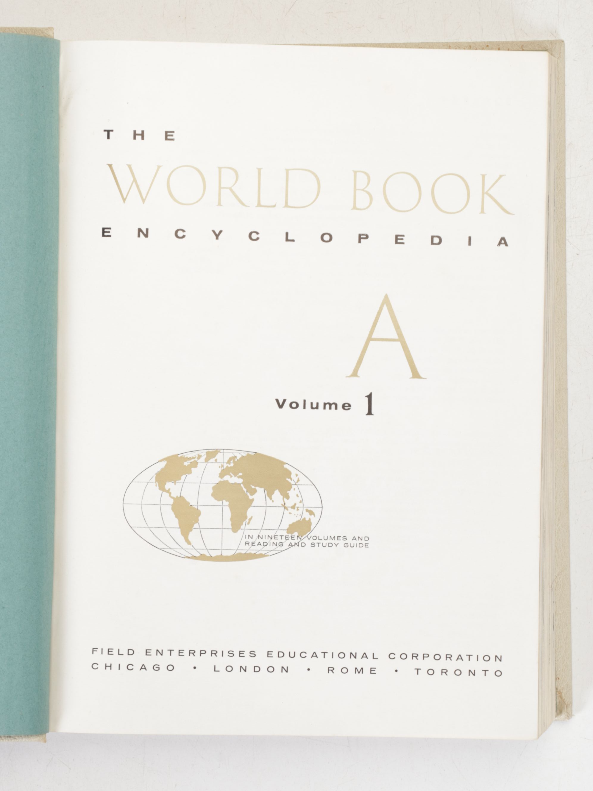 The World Book Encyclopedia Complete Twenty Volume Set, 1963