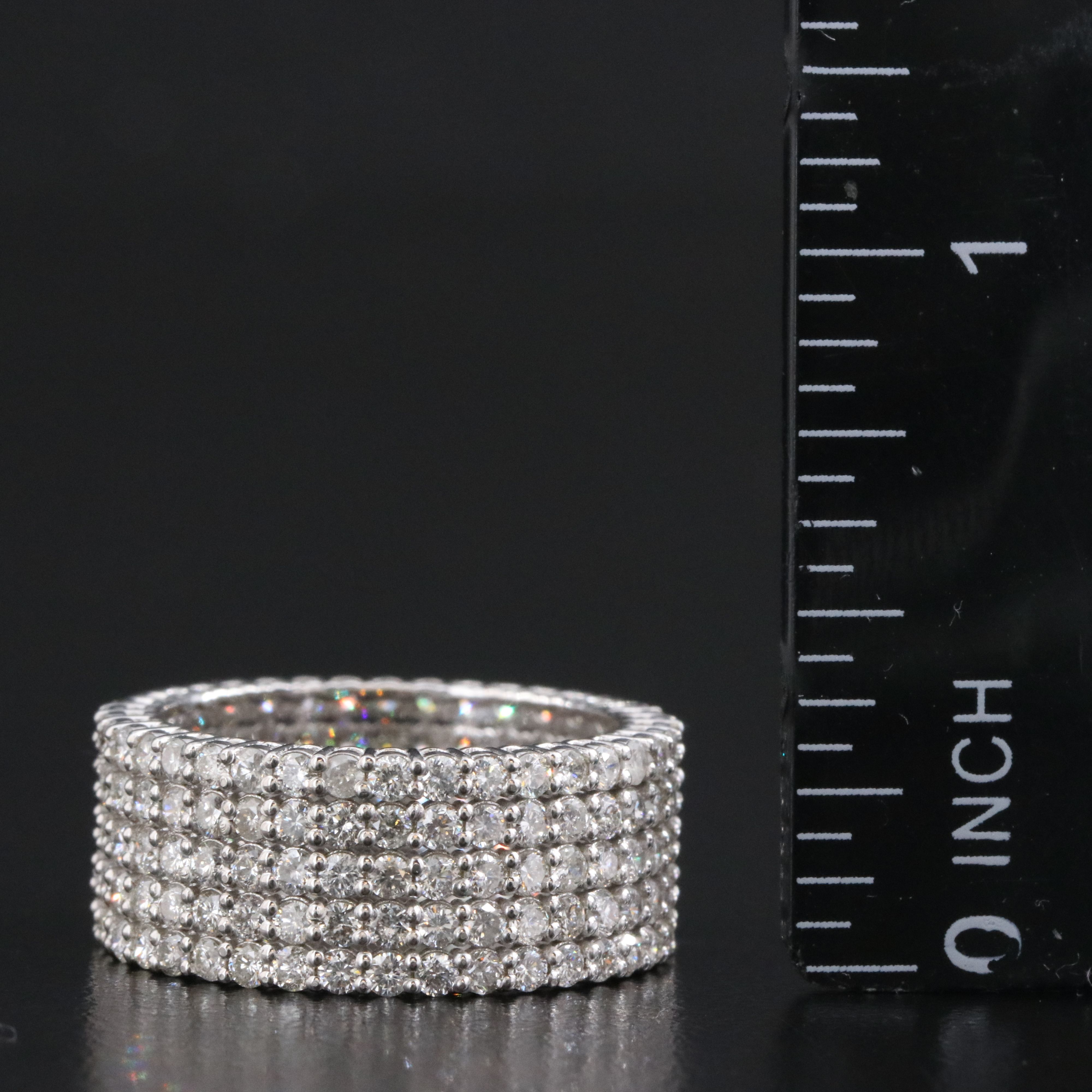 14K 3.02 CTW Diamond Eternity Band