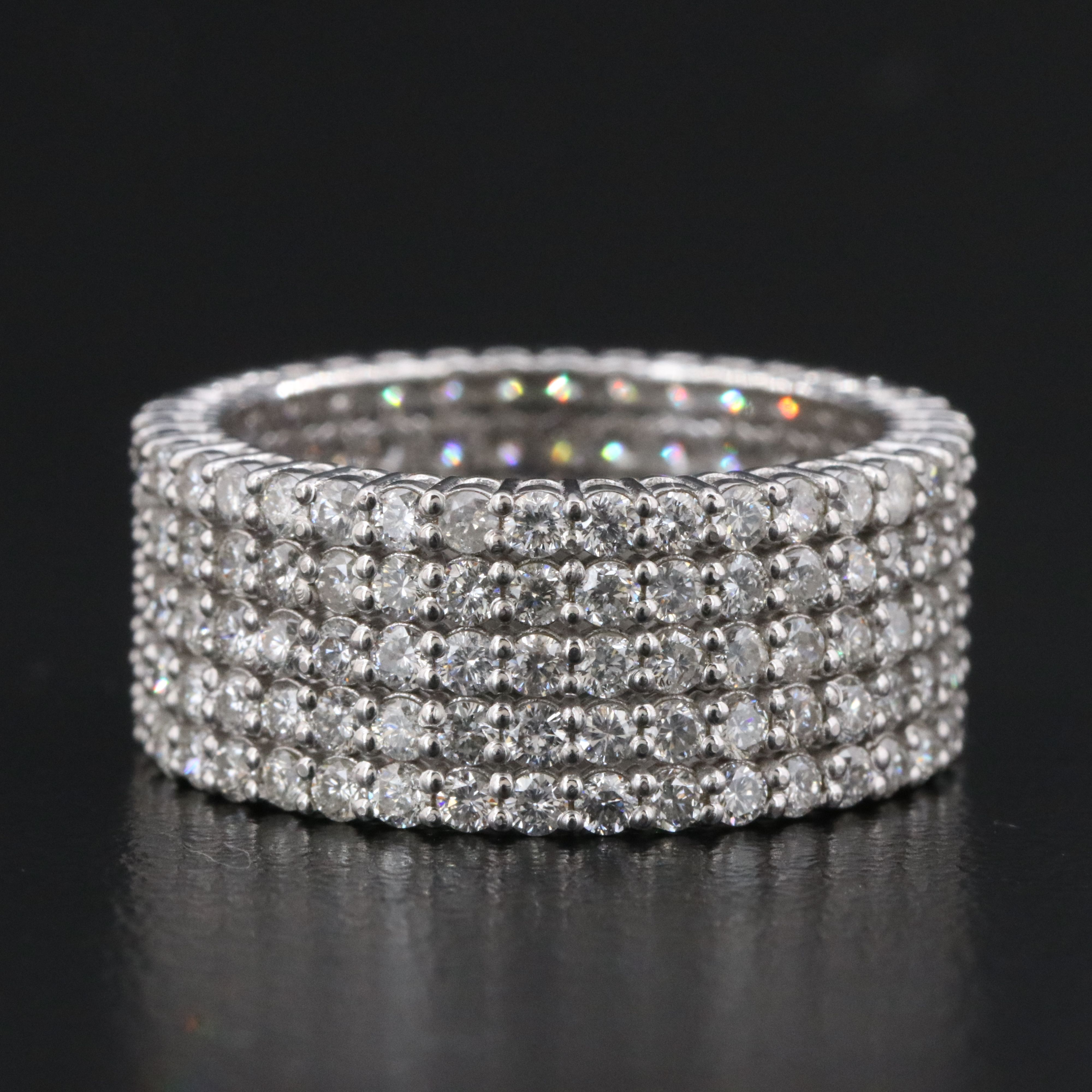 14K 3.02 CTW Diamond Eternity Band