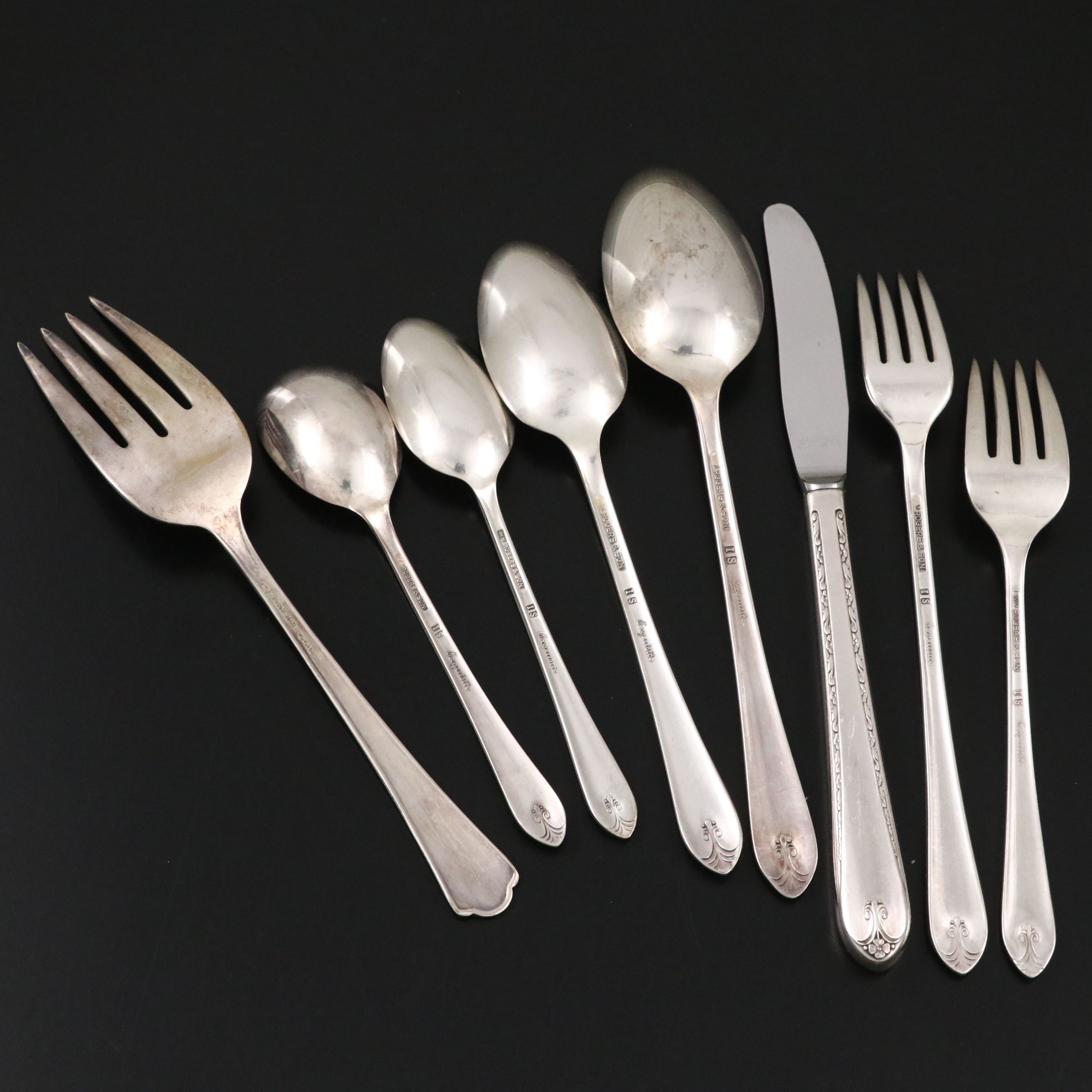International "Exquisite" Silver Plate Flatware