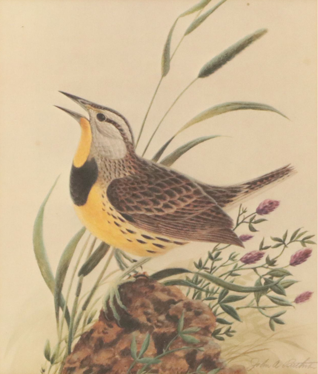 Trio of John Ruthven Bird Offset Lithographs, 20th Century