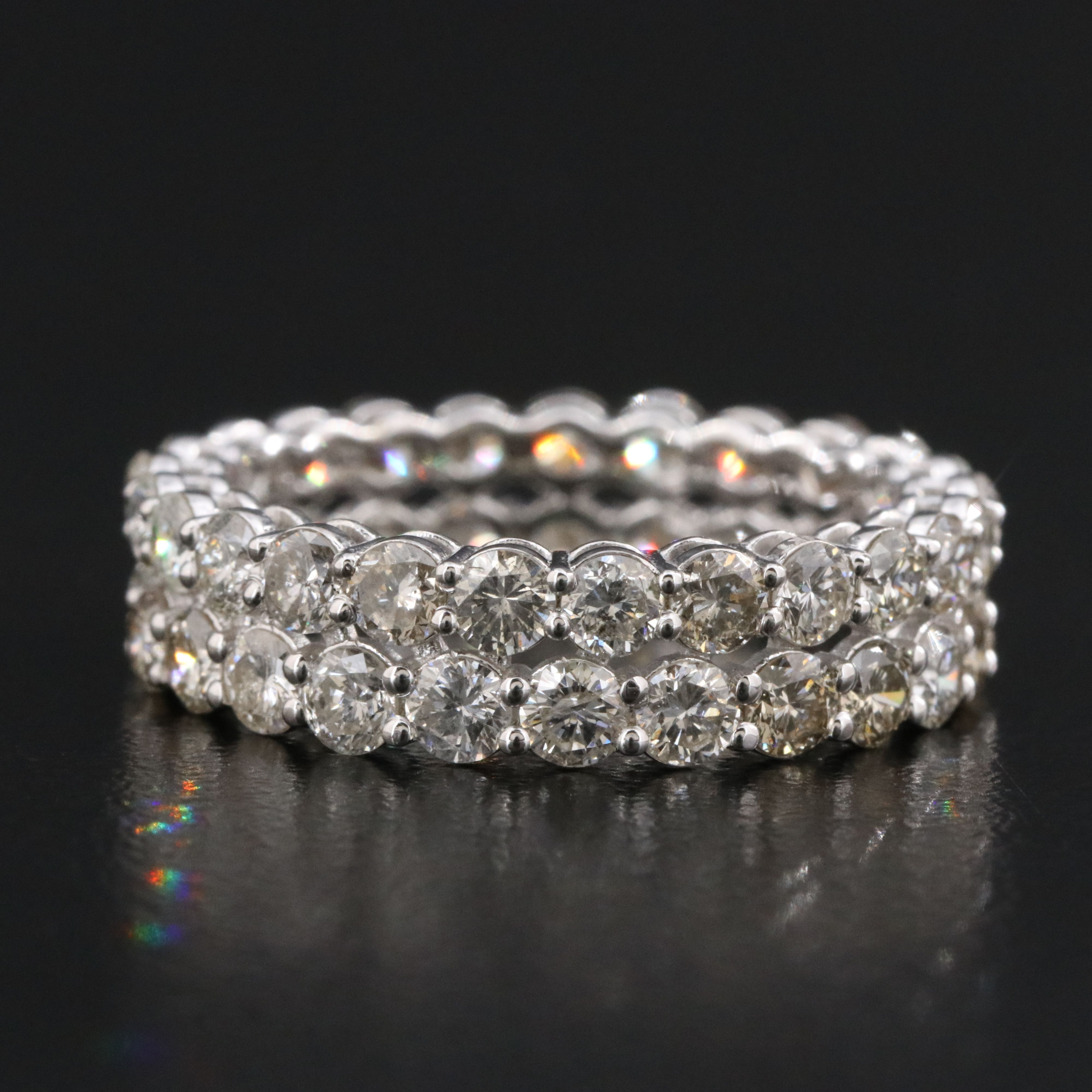 14K 3.38 CTW Diamond Eternity Band