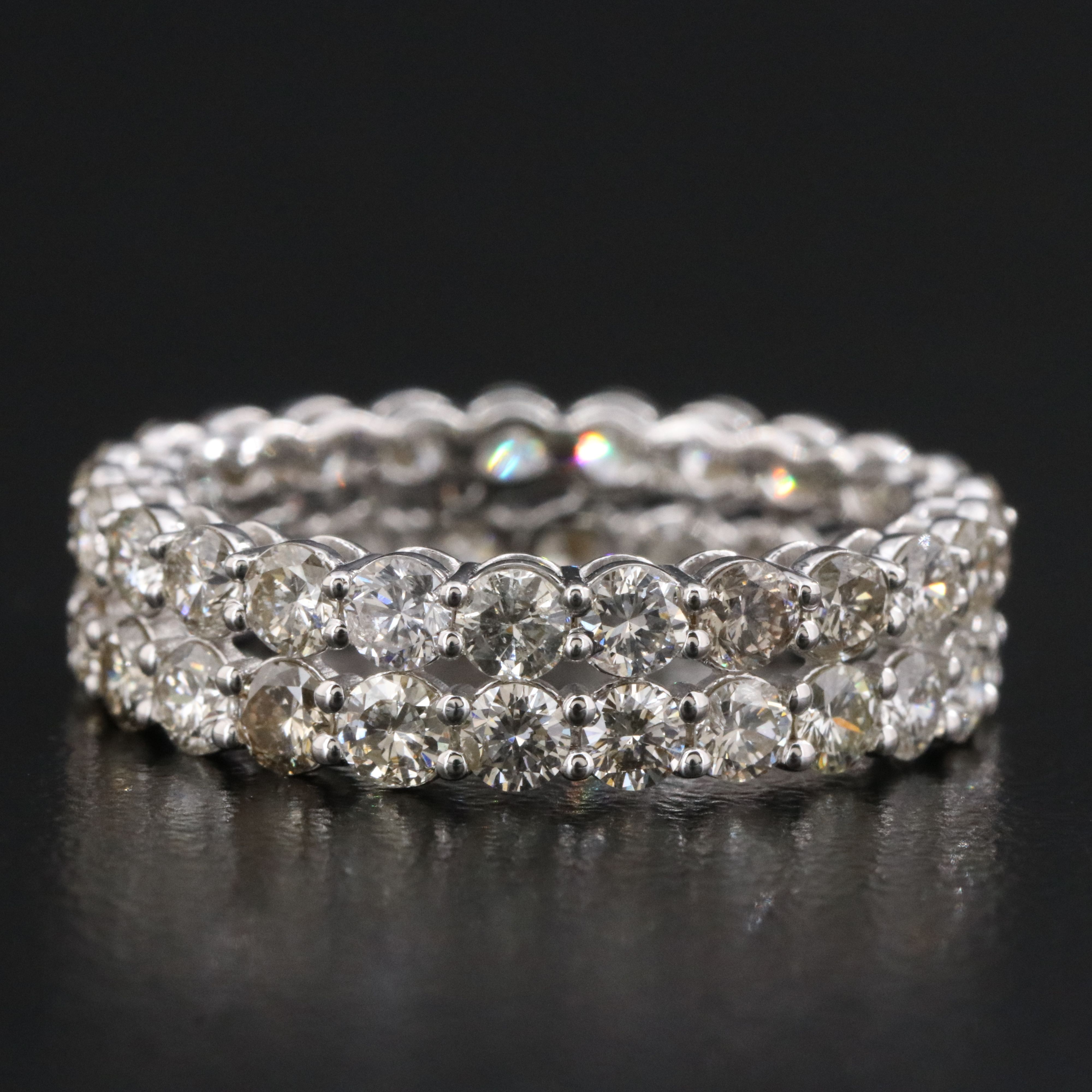 14K 3.38 CTW Diamond Eternity Band