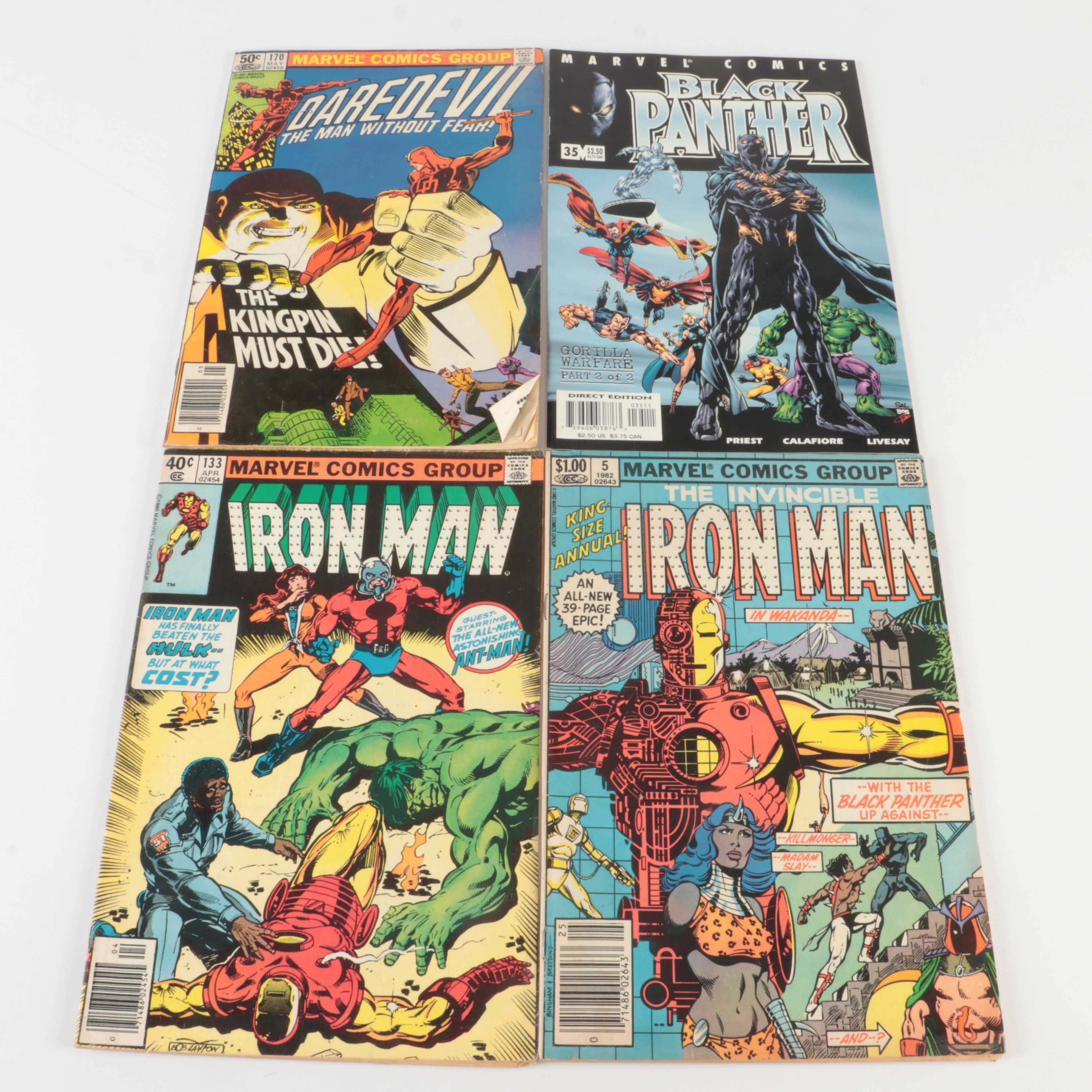 Collection of More Than Sixty Assorted Marvel Superhero Comics