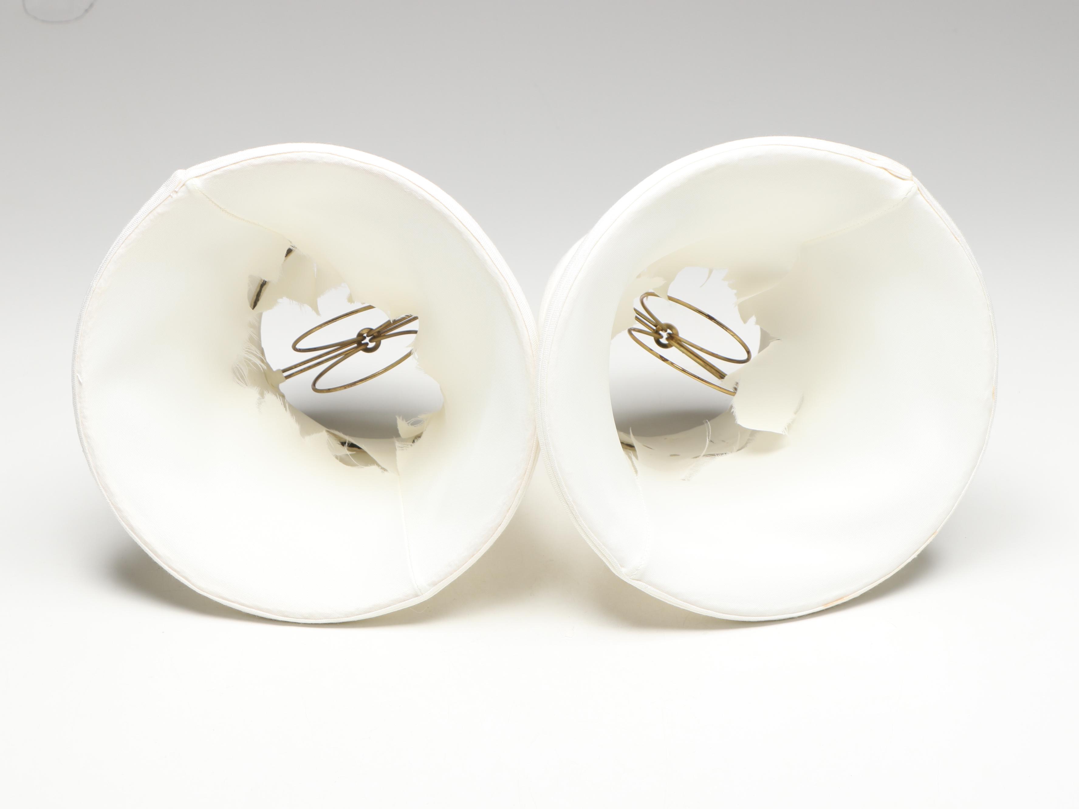 Blue on White Porcelain Table Lamps