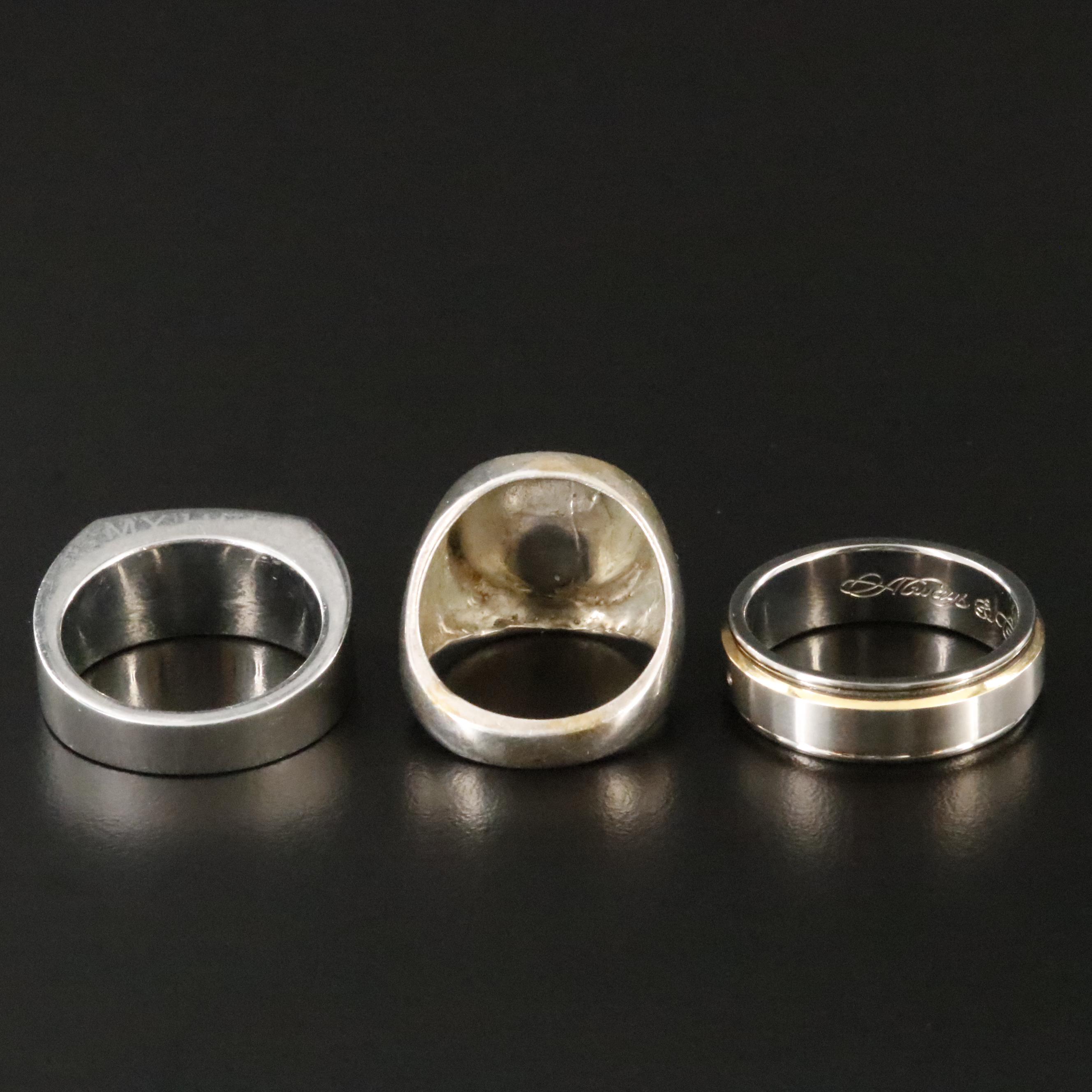 "Dad", Steel Drum and Spinner Rings