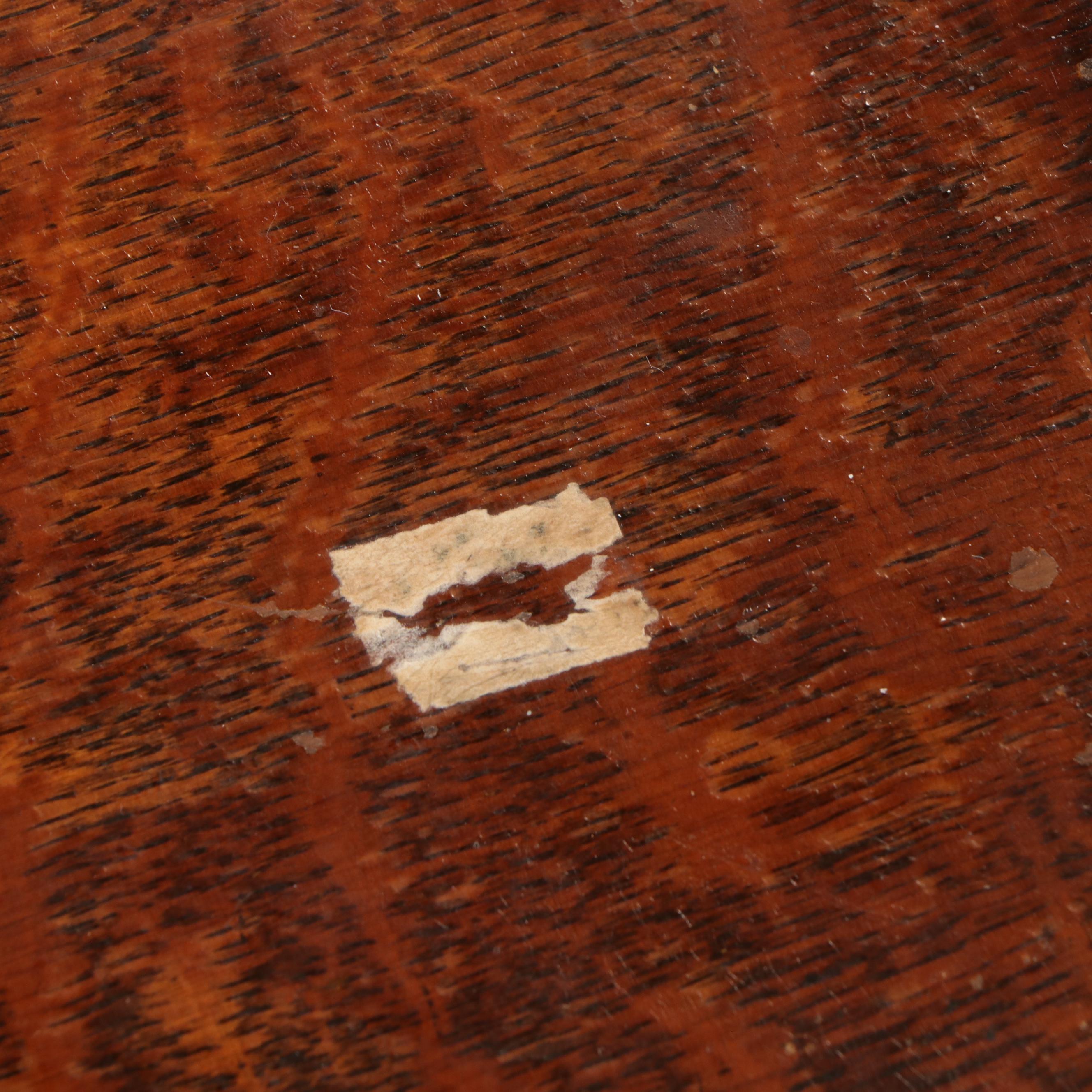 Singer Model 66 Treadle Sewing Machine in Oak Cabinet, 1922