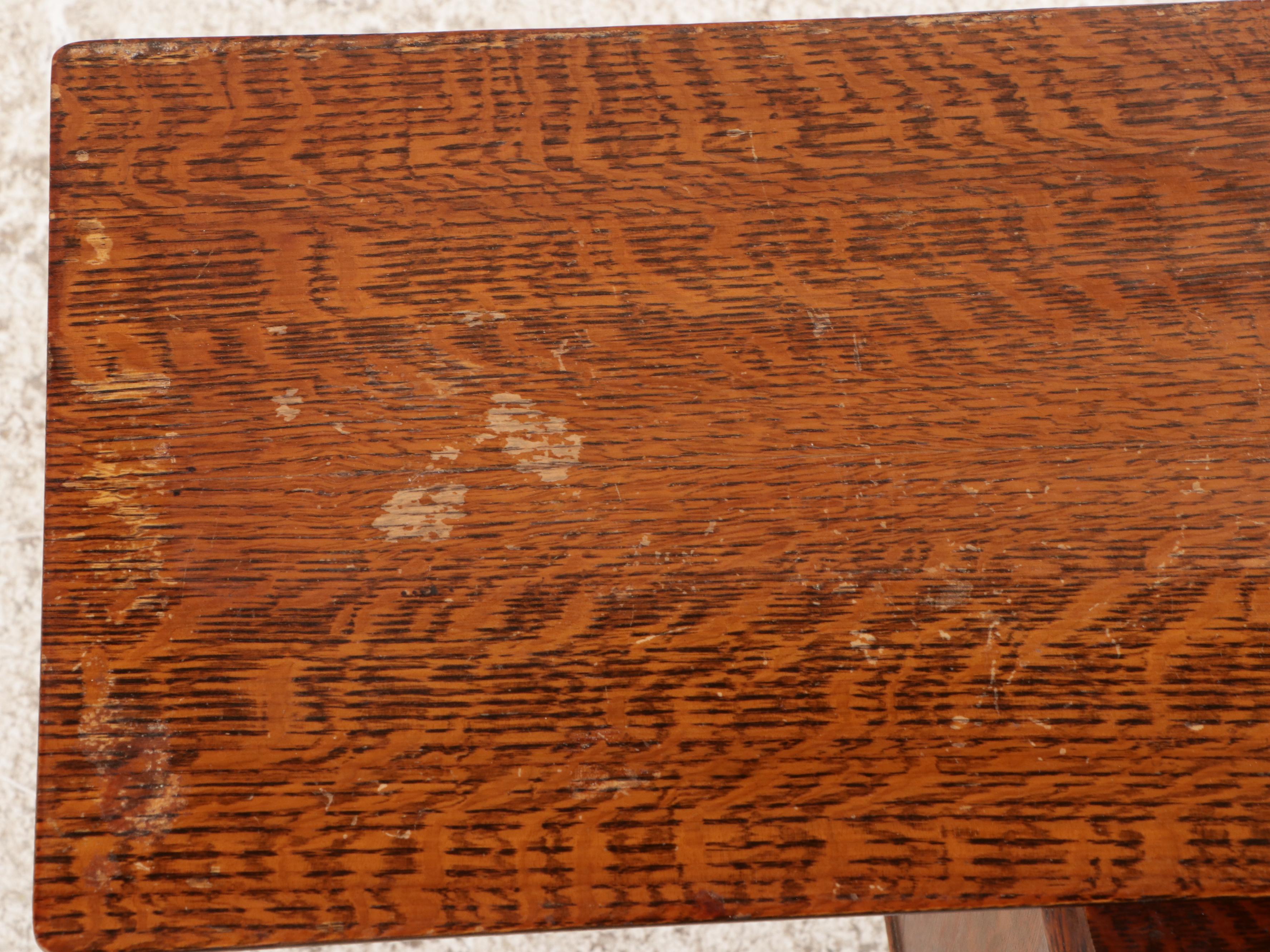 Singer Model 66 Treadle Sewing Machine in Oak Cabinet, 1922