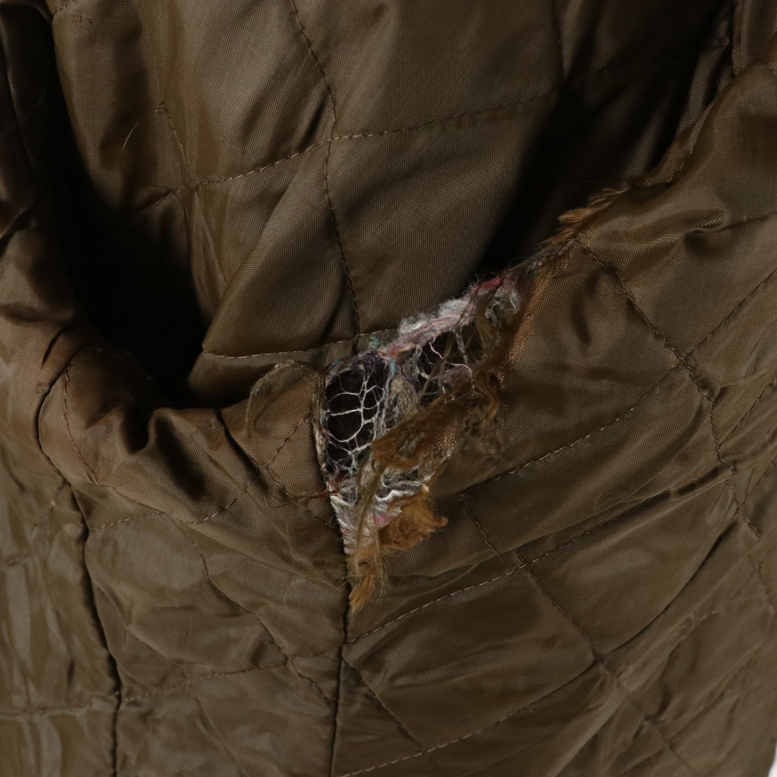 Men's GNW Button Front and Berman's Zip Front Brown Leather Jackets