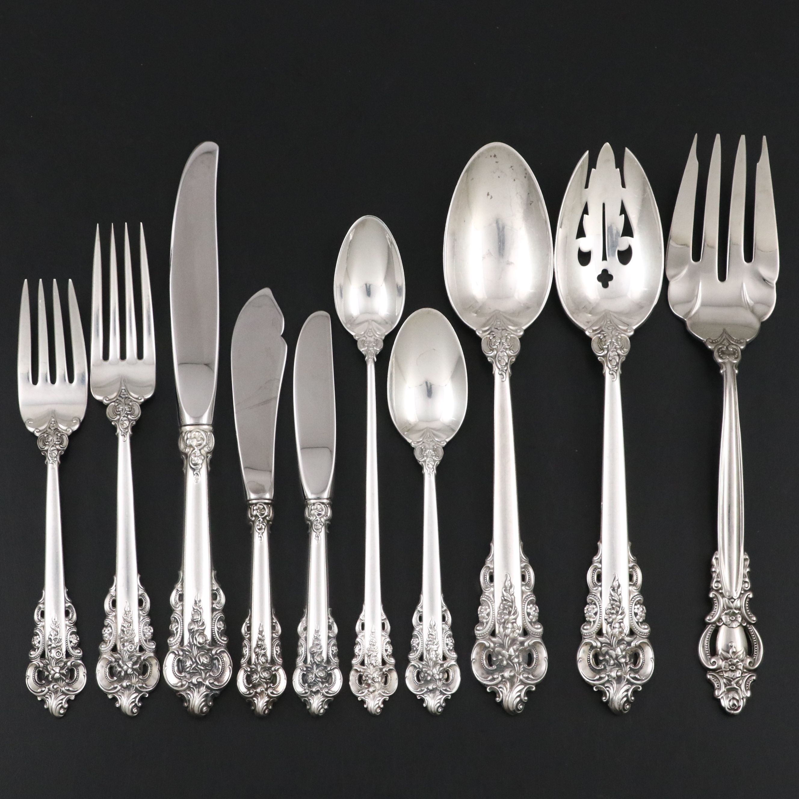Wallace "Grande Baroque" Sterling Silver Flatware