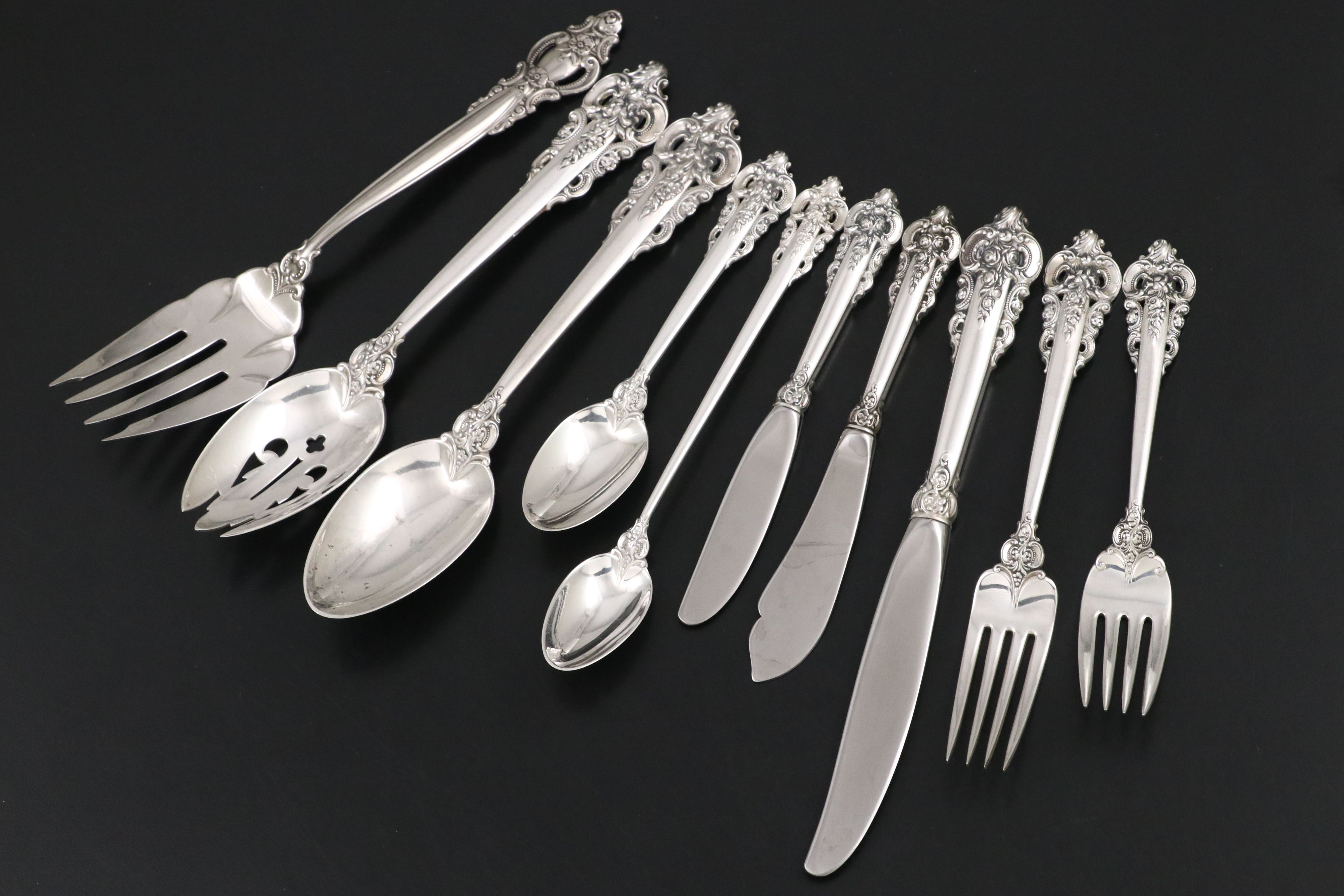 Wallace "Grande Baroque" Sterling Silver Flatware