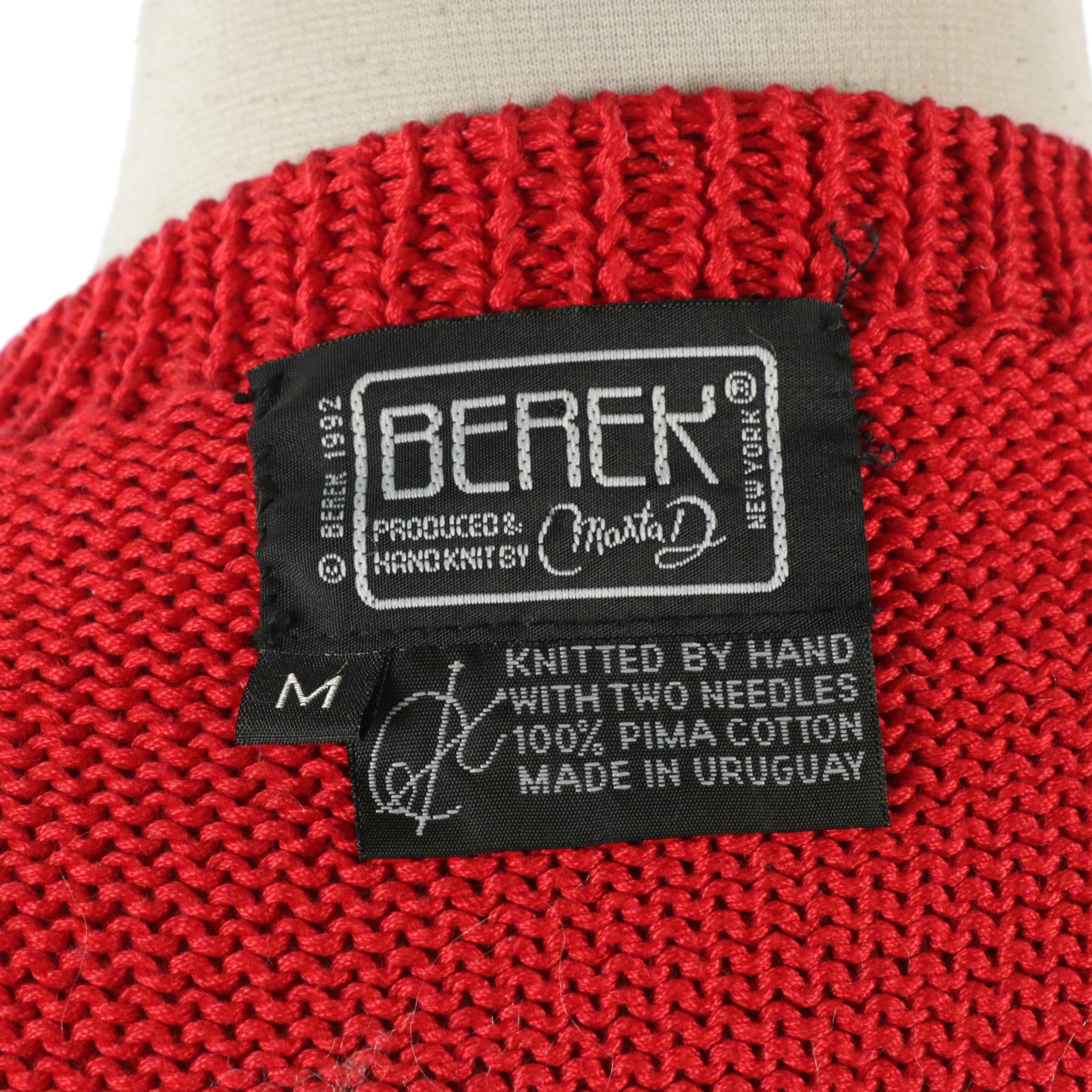 Lauren Ralph Lauren Knit Nordic Fair Isle Shawl Collar Sweater & Berek Cardigan