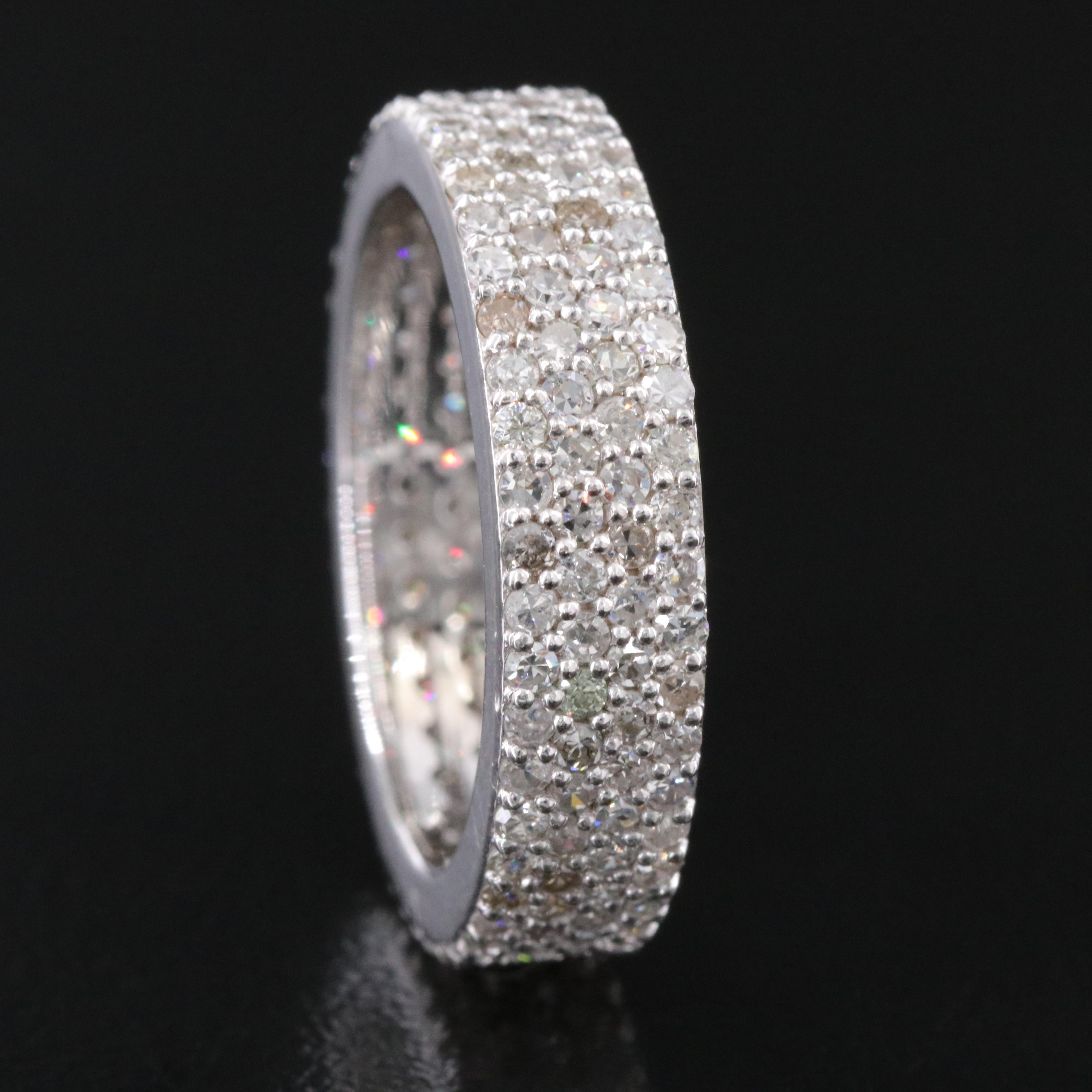 14K 1.86 CTW Diamond Eternity Band