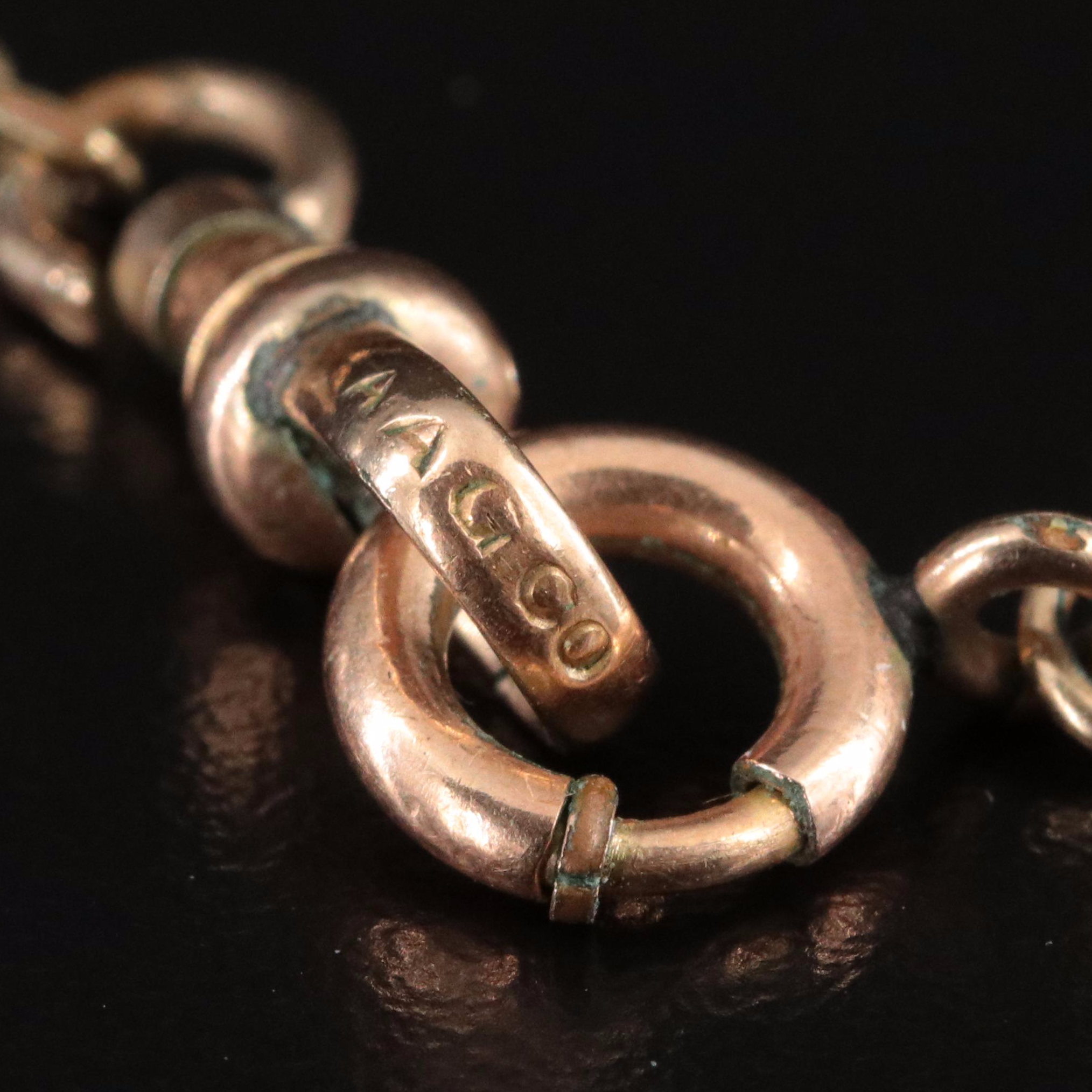 Carmen Cameo & Taille d’Epargné Bracelets with Shell & Gold-Filled Watch Chain