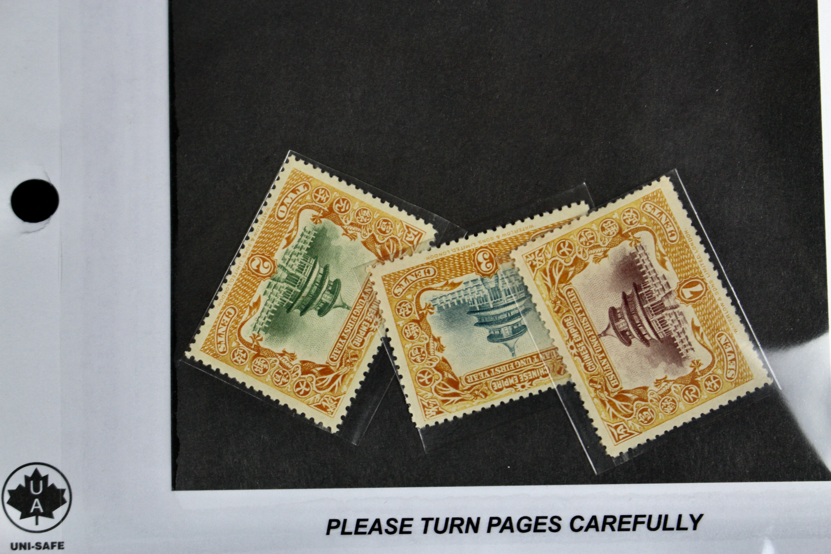 Seventy Pages of Chinese Postage Stamps, Mint and Used