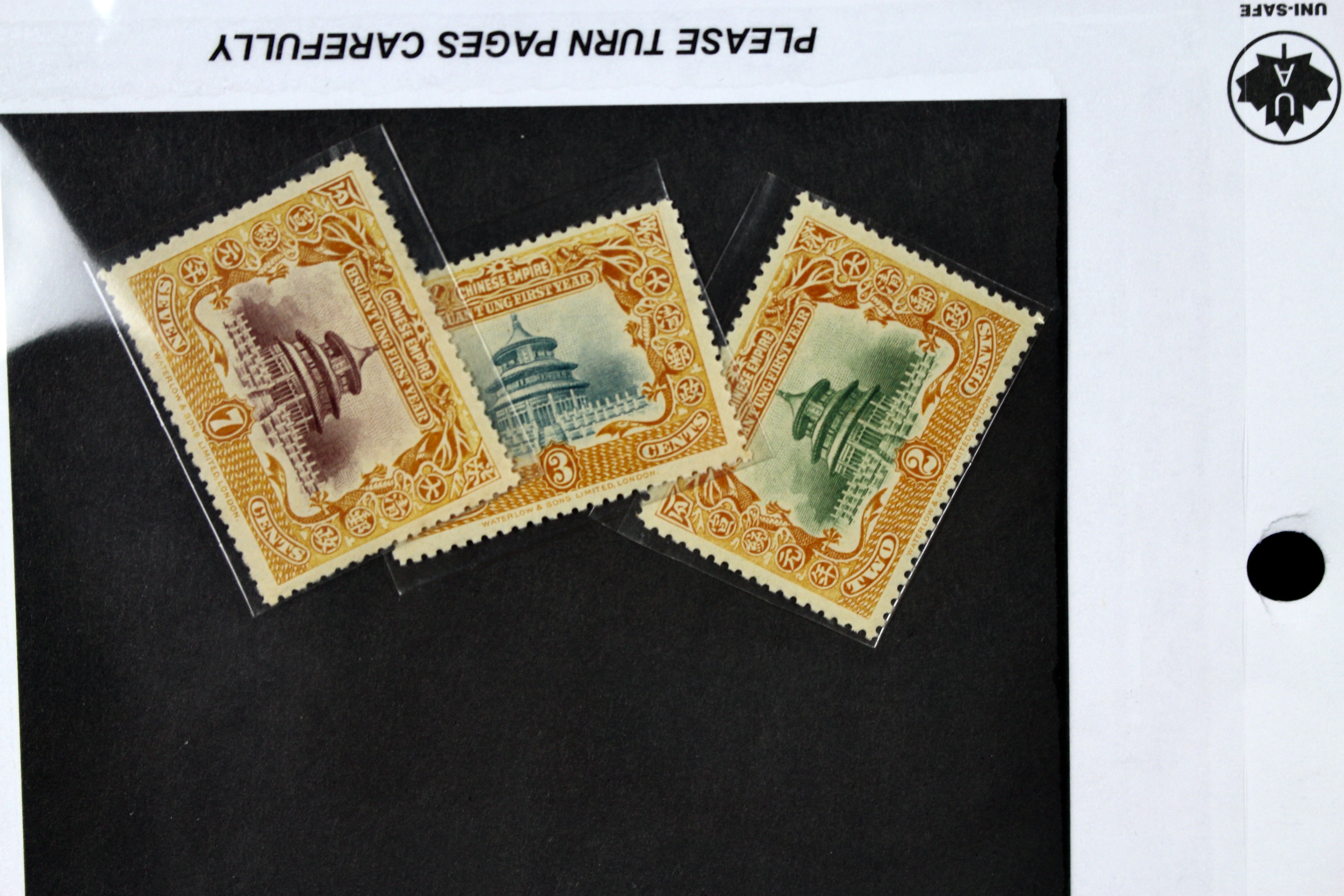 Seventy Pages of Chinese Postage Stamps, Mint and Used