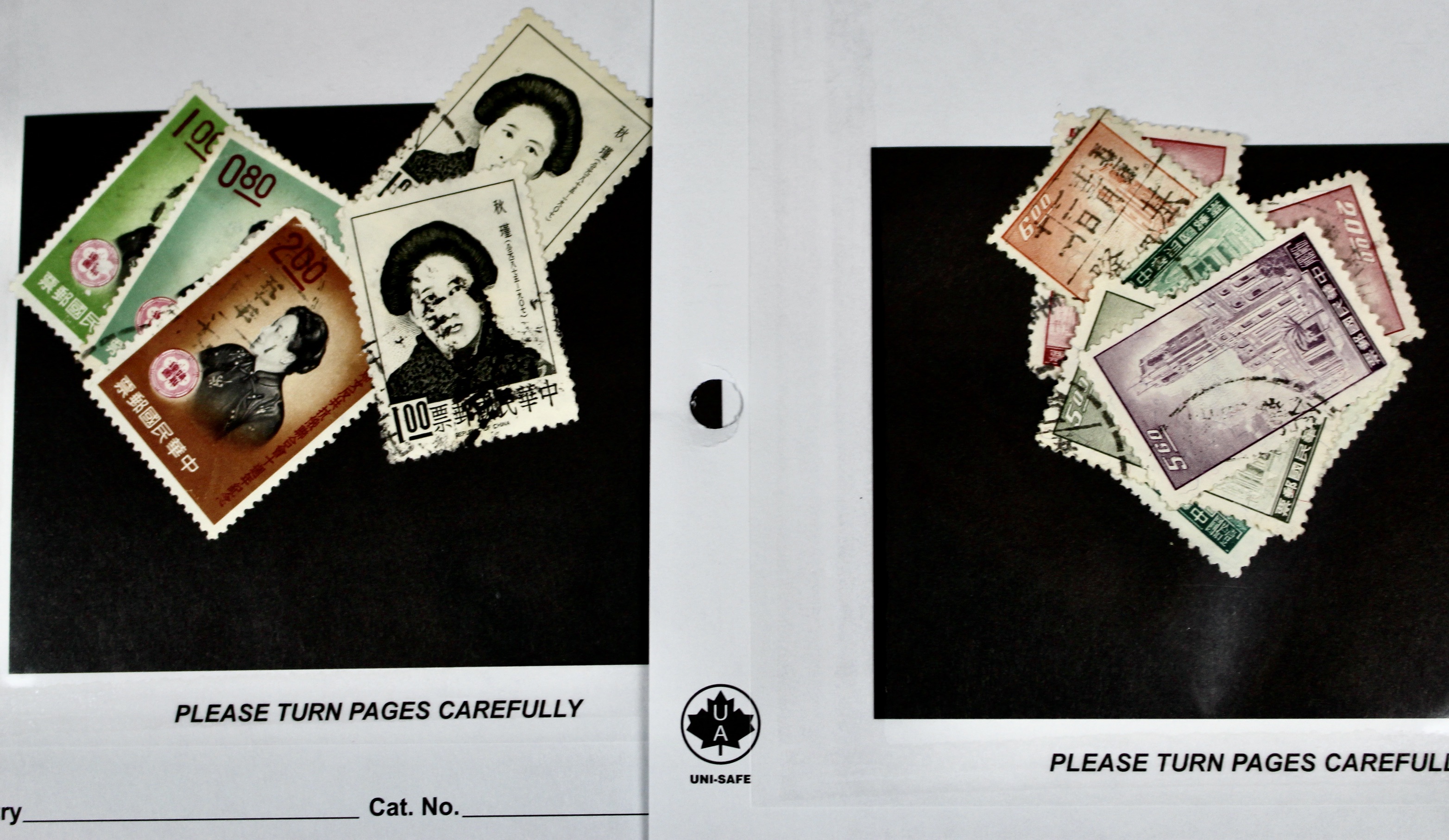 Seventy Pages of Chinese Postage Stamps, Mint and Used