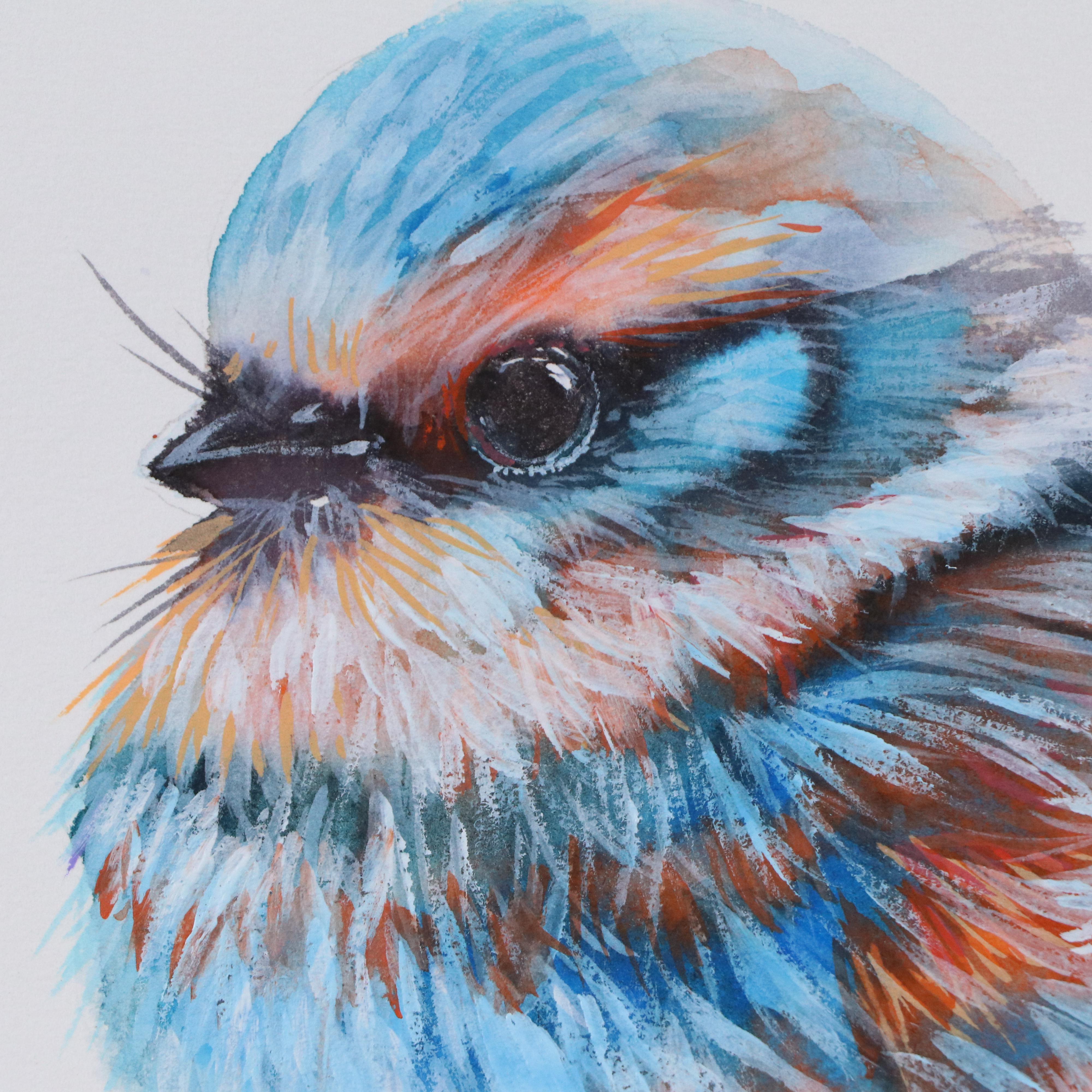 Inga Kovalenko Watercolor Painting of Bird, 2025