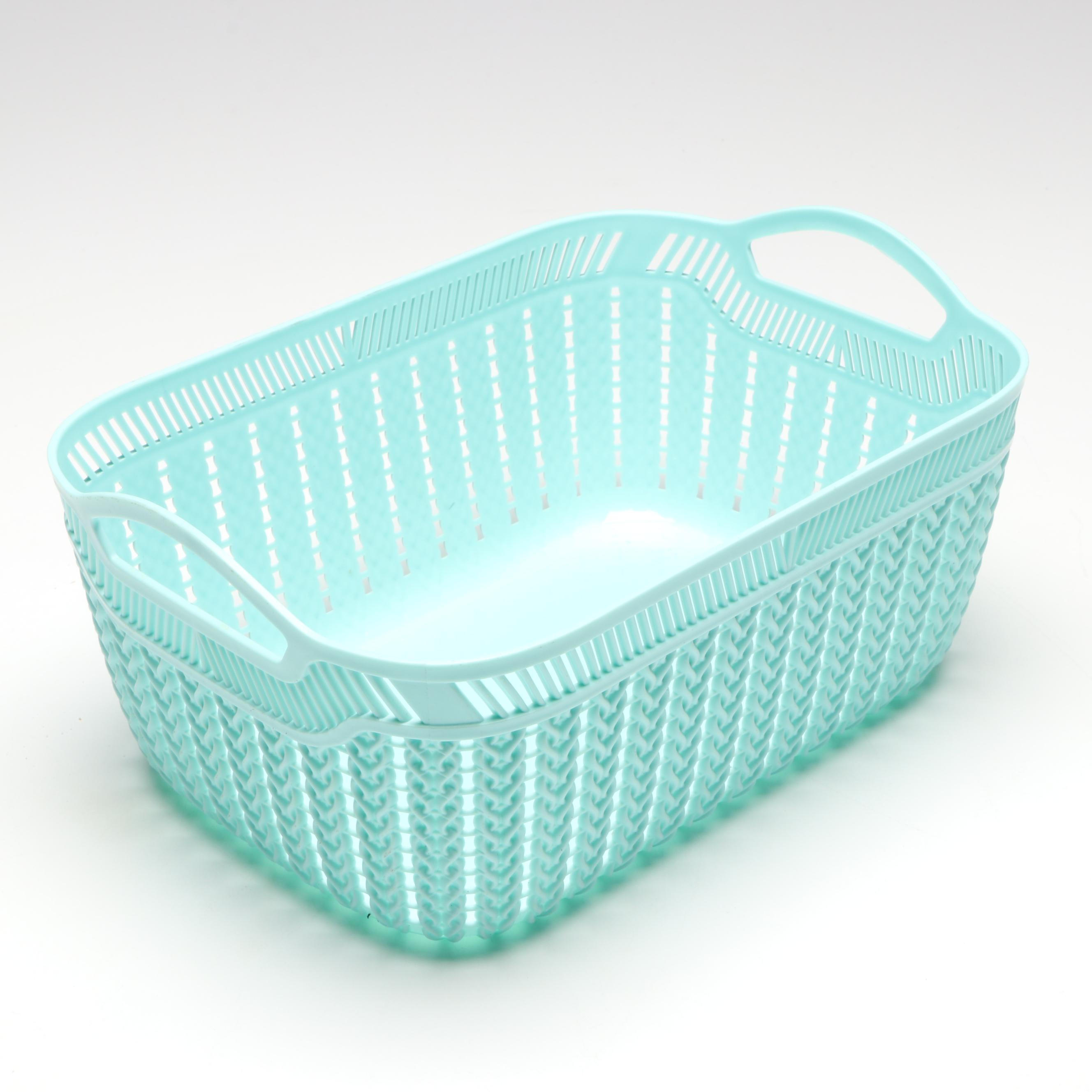 Fenton Gallery Originals for Cincinnati Art Museum Floral Blue Glass Vase