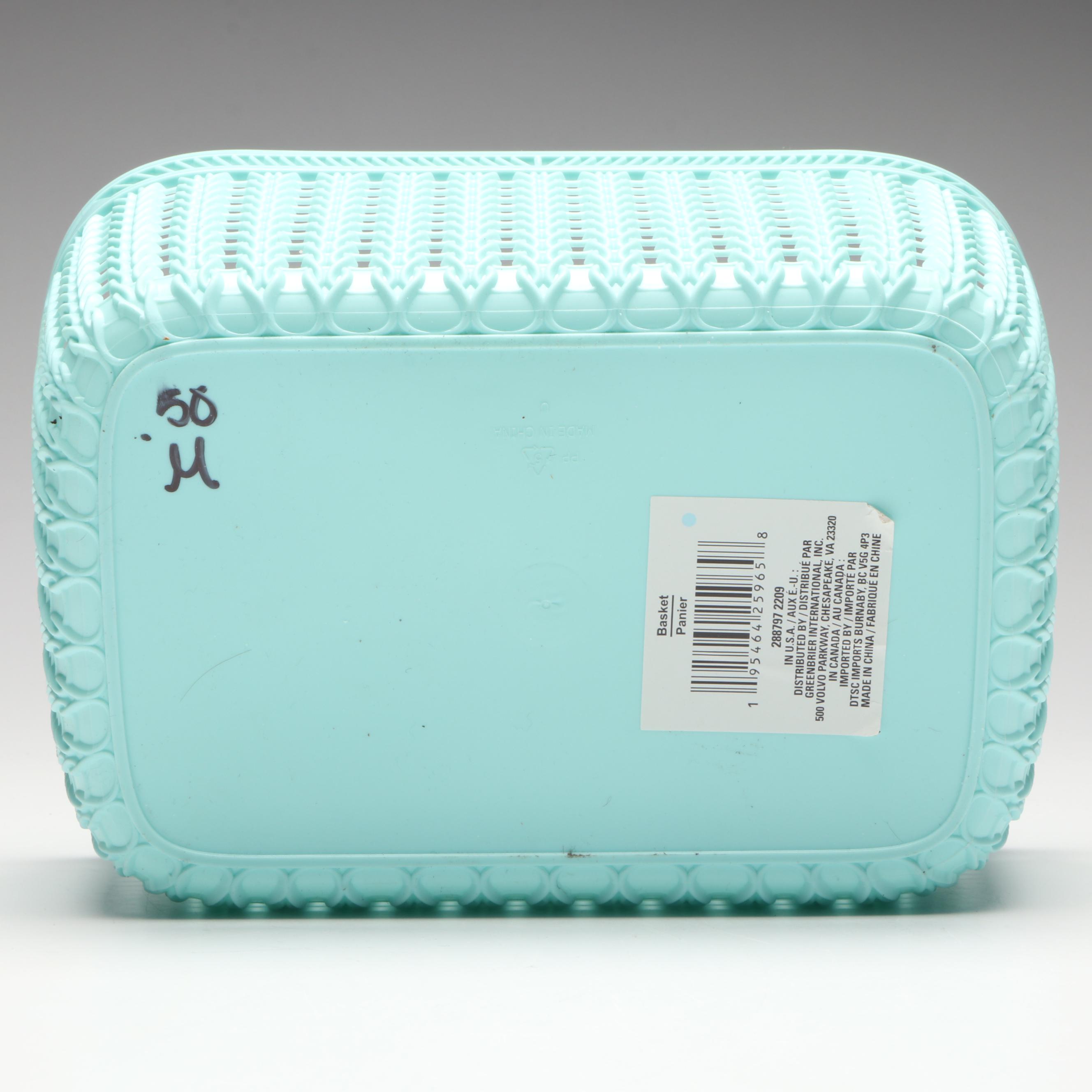 Fenton Gallery Originals for Cincinnati Art Museum Floral Blue Glass Vase