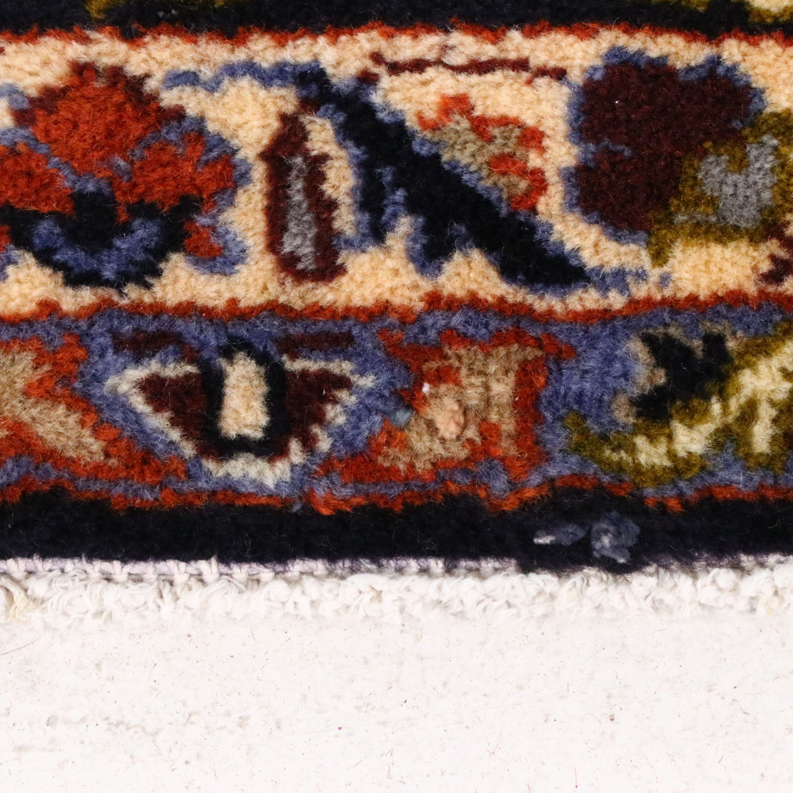 9'9 x 13' Hand-Knotted Persian Nain Room Sized Rug