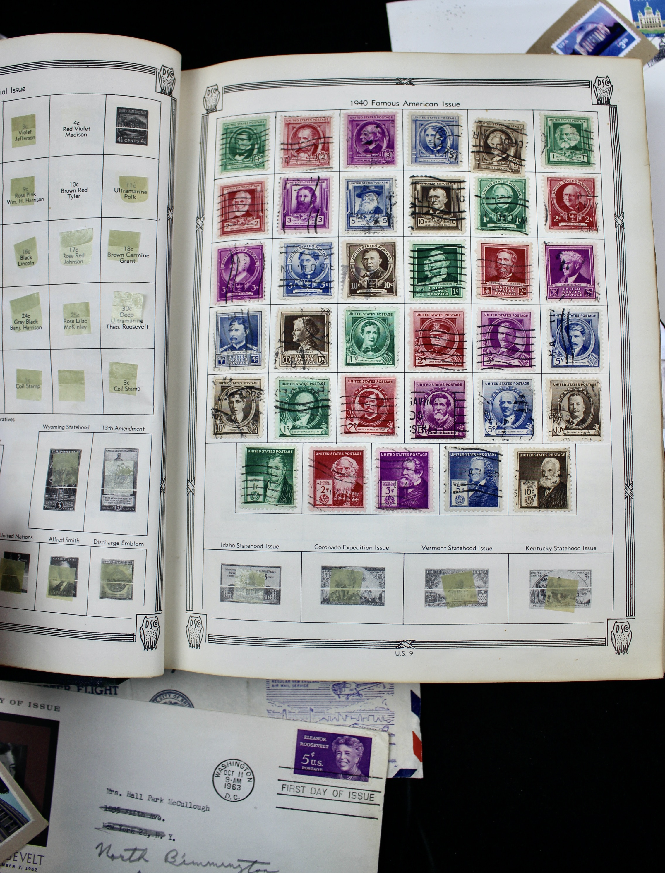 Twenty-One Pounds of U.S. and Foreign Postage Stamp Collections