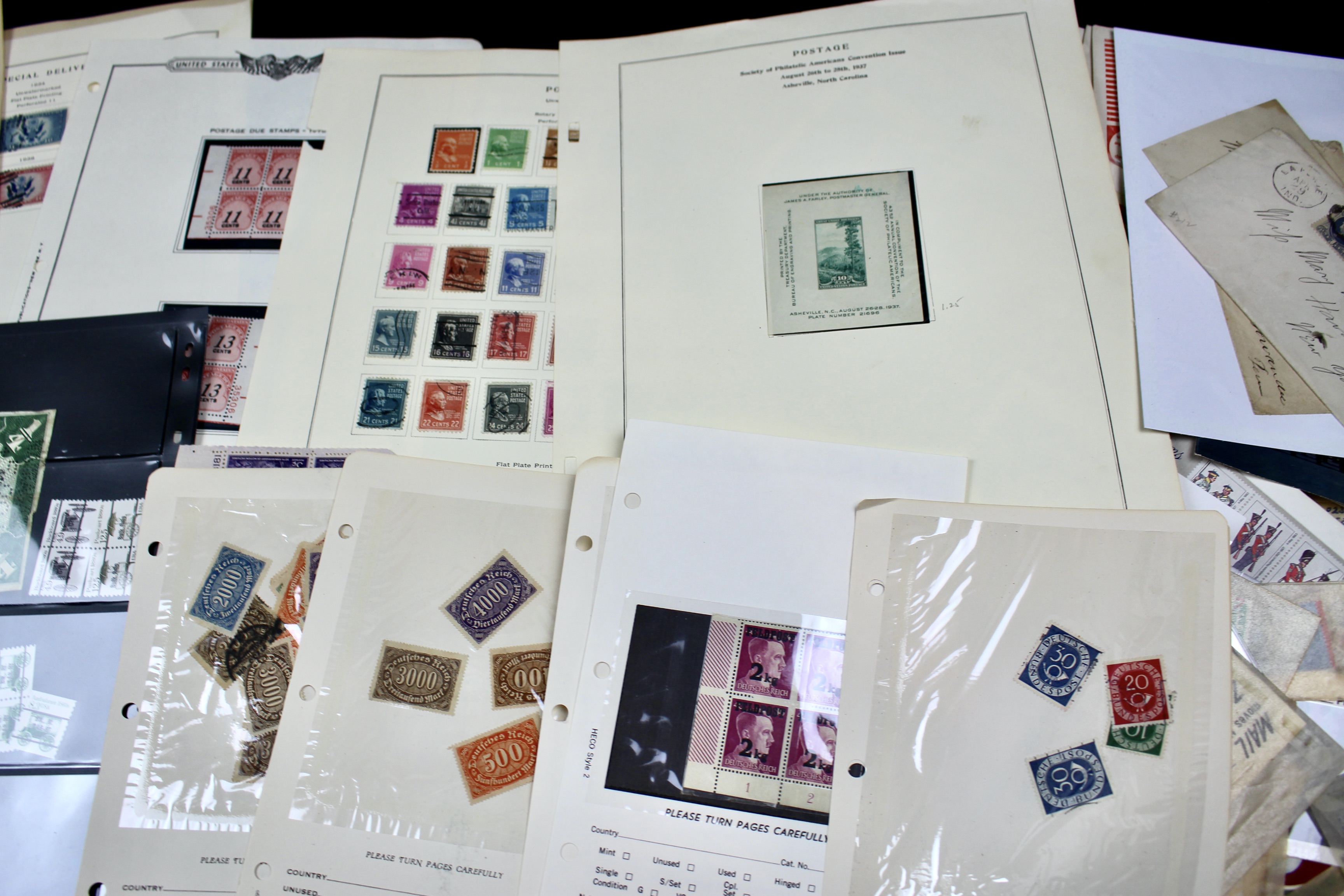 Twenty-One Pounds of U.S. and Foreign Postage Stamp Collections